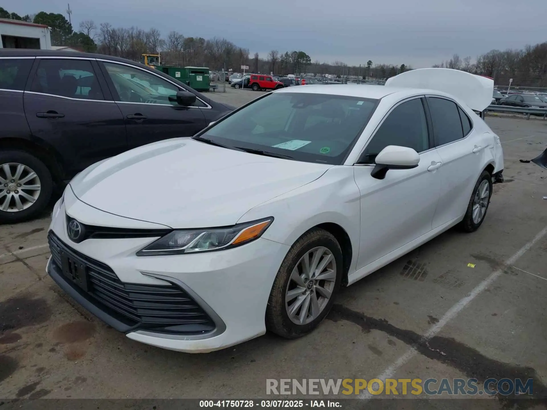 2 Photograph of a damaged car 4T1C11AK3MU457038 TOYOTA CAMRY 2021
