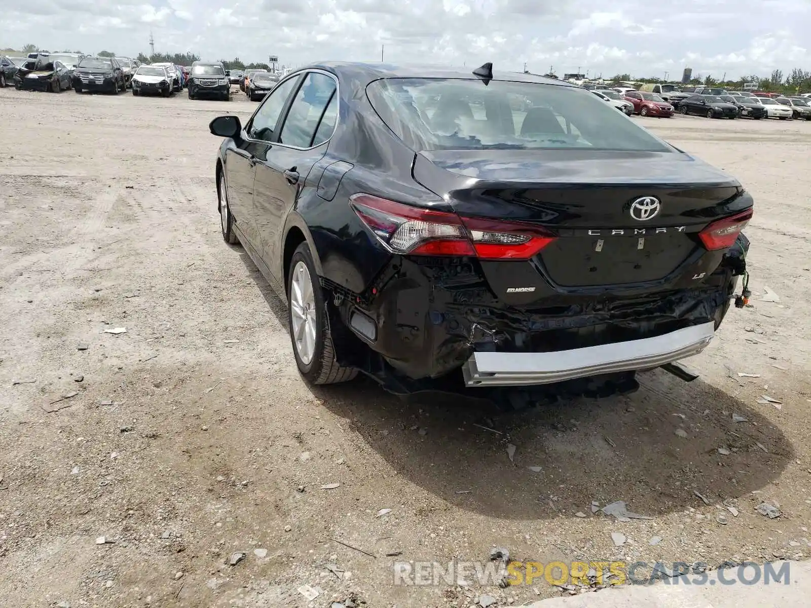 3 Photograph of a damaged car 4T1C11AK3MU459808 TOYOTA CAMRY 2021