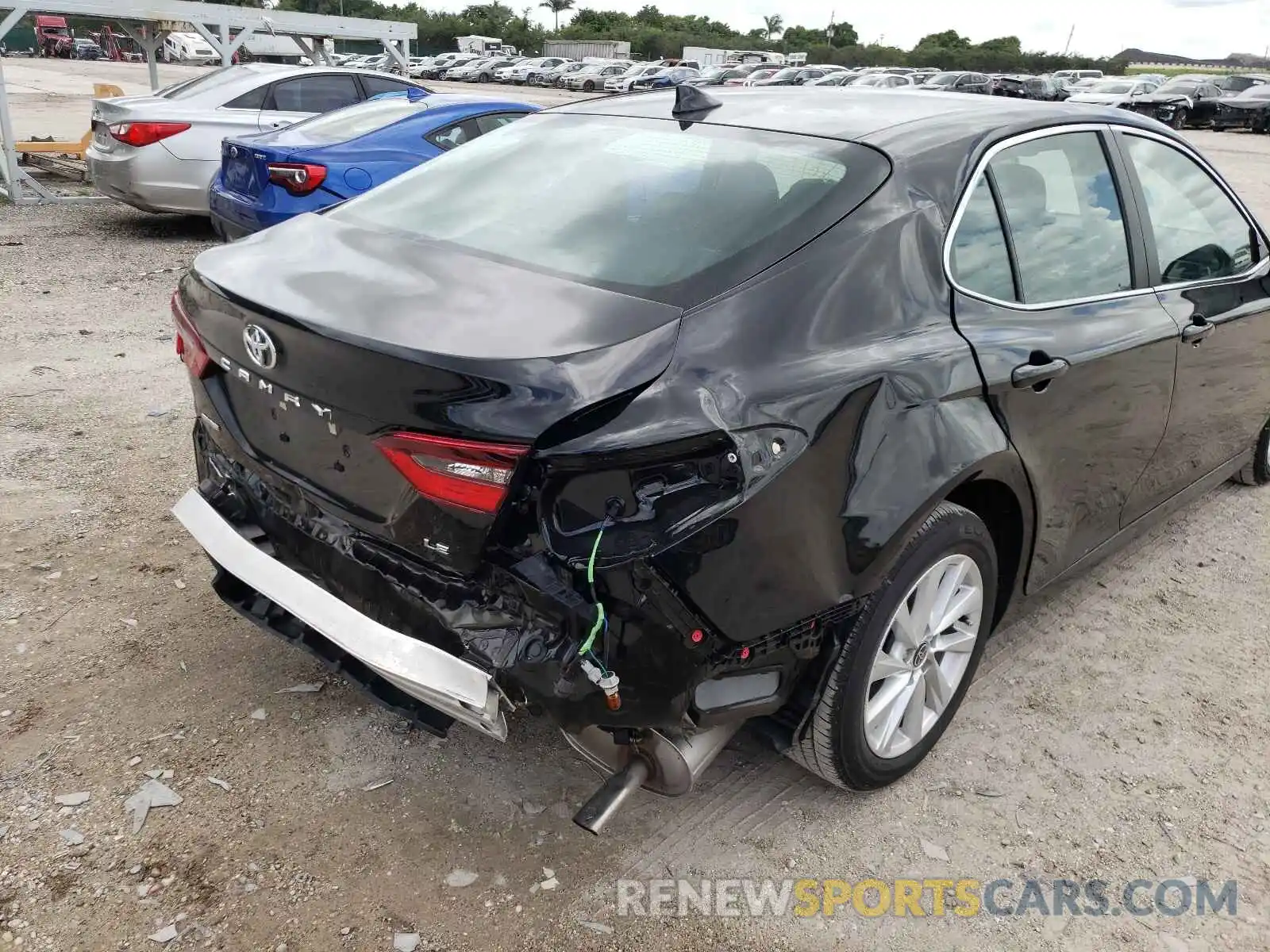 9 Photograph of a damaged car 4T1C11AK3MU459808 TOYOTA CAMRY 2021