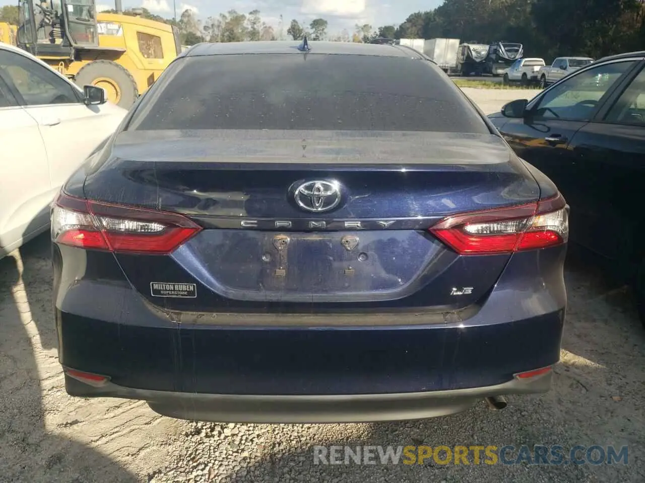6 Photograph of a damaged car 4T1C11AK3MU462790 TOYOTA CAMRY 2021