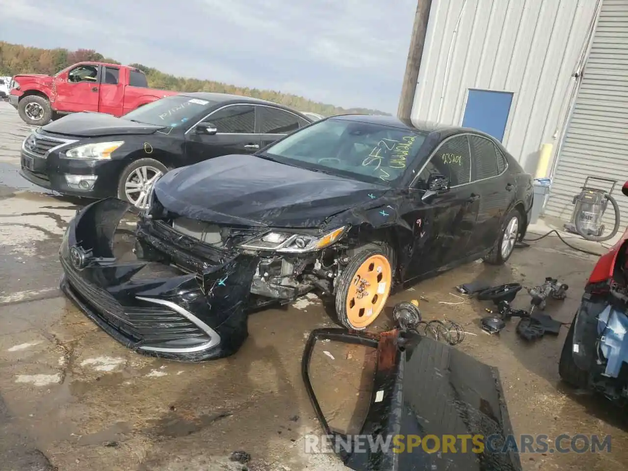 9 Photograph of a damaged car 4T1C11AK3MU464703 TOYOTA CAMRY 2021