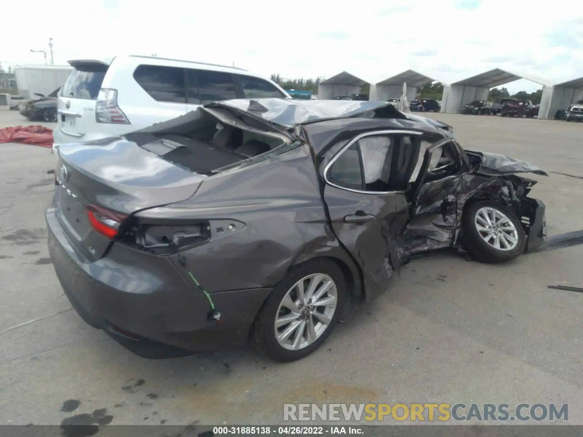 4 Photograph of a damaged car 4T1C11AK3MU473398 TOYOTA CAMRY 2021