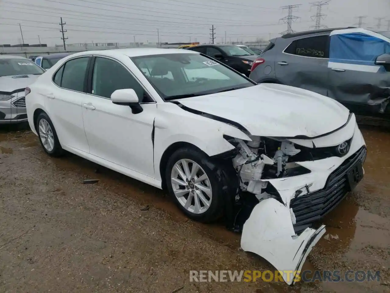 4 Photograph of a damaged car 4T1C11AK3MU479492 TOYOTA CAMRY 2021