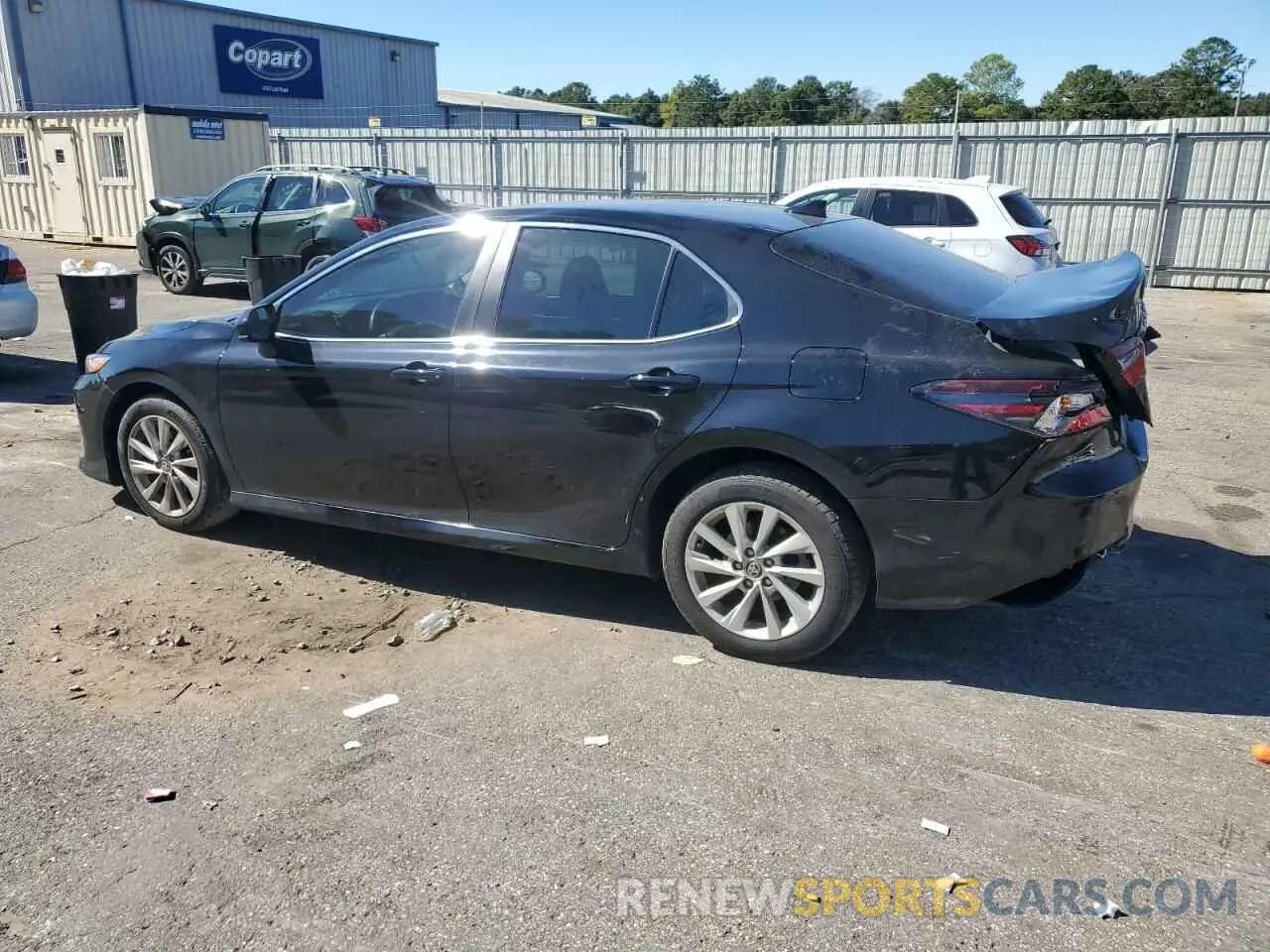 2 Photograph of a damaged car 4T1C11AK3MU482747 TOYOTA CAMRY 2021