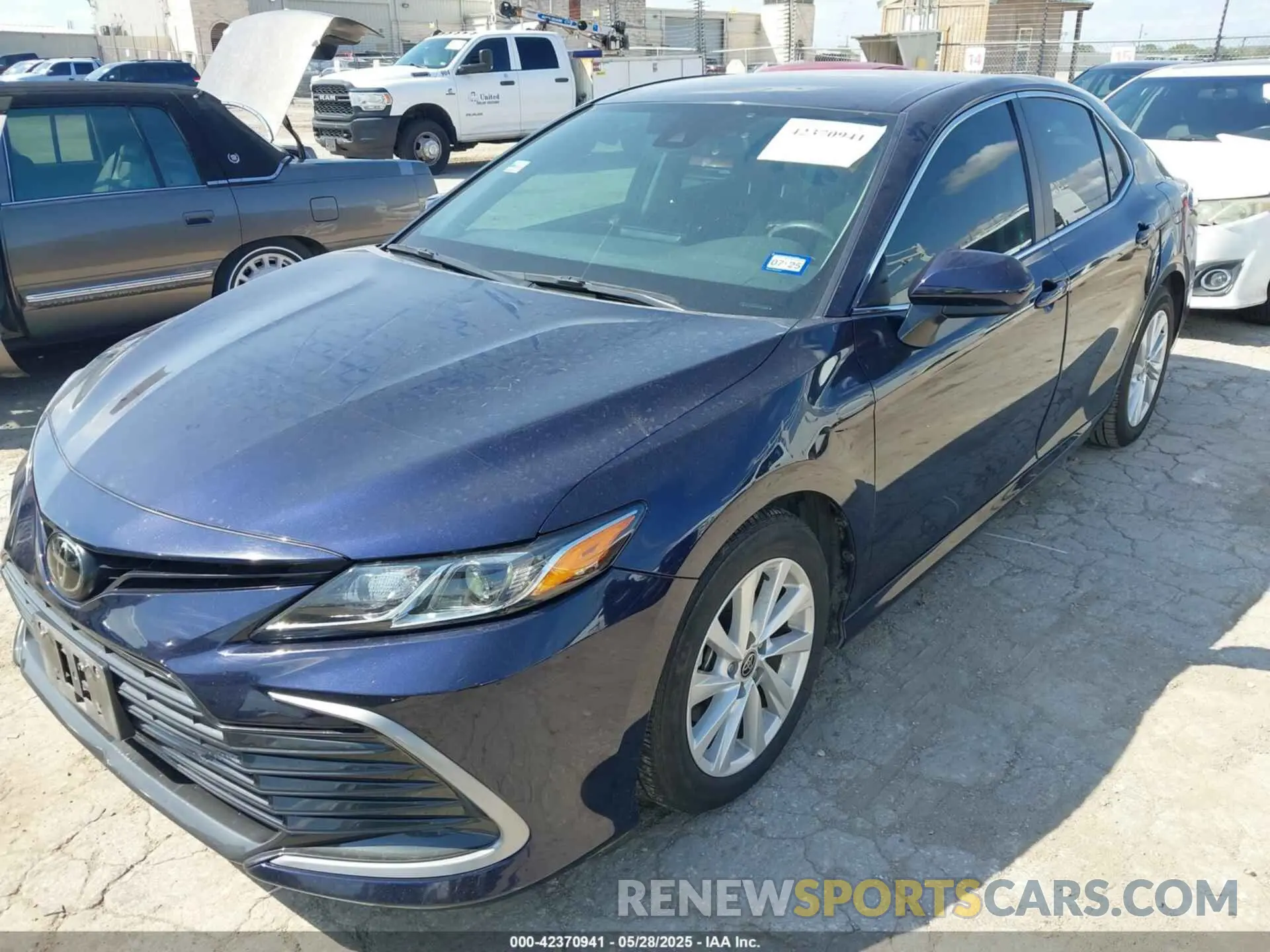 2 Photograph of a damaged car 4T1C11AK3MU488757 TOYOTA CAMRY 2021