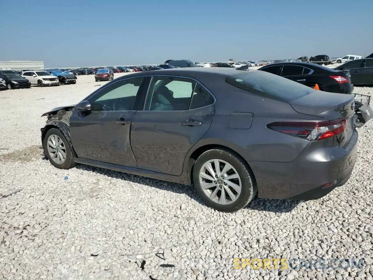 2 Photograph of a damaged car 4T1C11AK3MU517450 TOYOTA CAMRY 2021