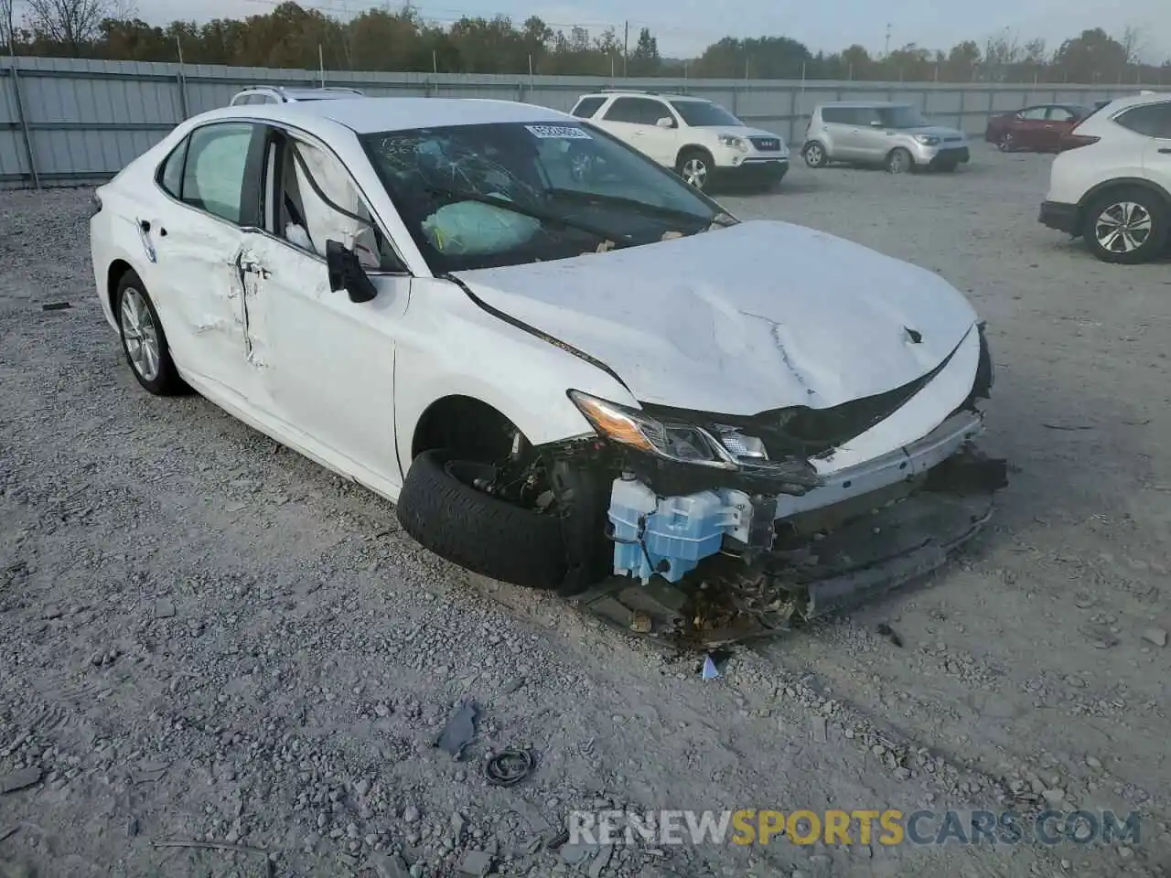 1 Photograph of a damaged car 4T1C11AK3MU521336 TOYOTA CAMRY 2021