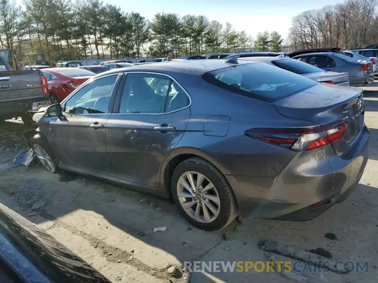 2 Photograph of a damaged car 4T1C11AK3MU526035 TOYOTA CAMRY 2021