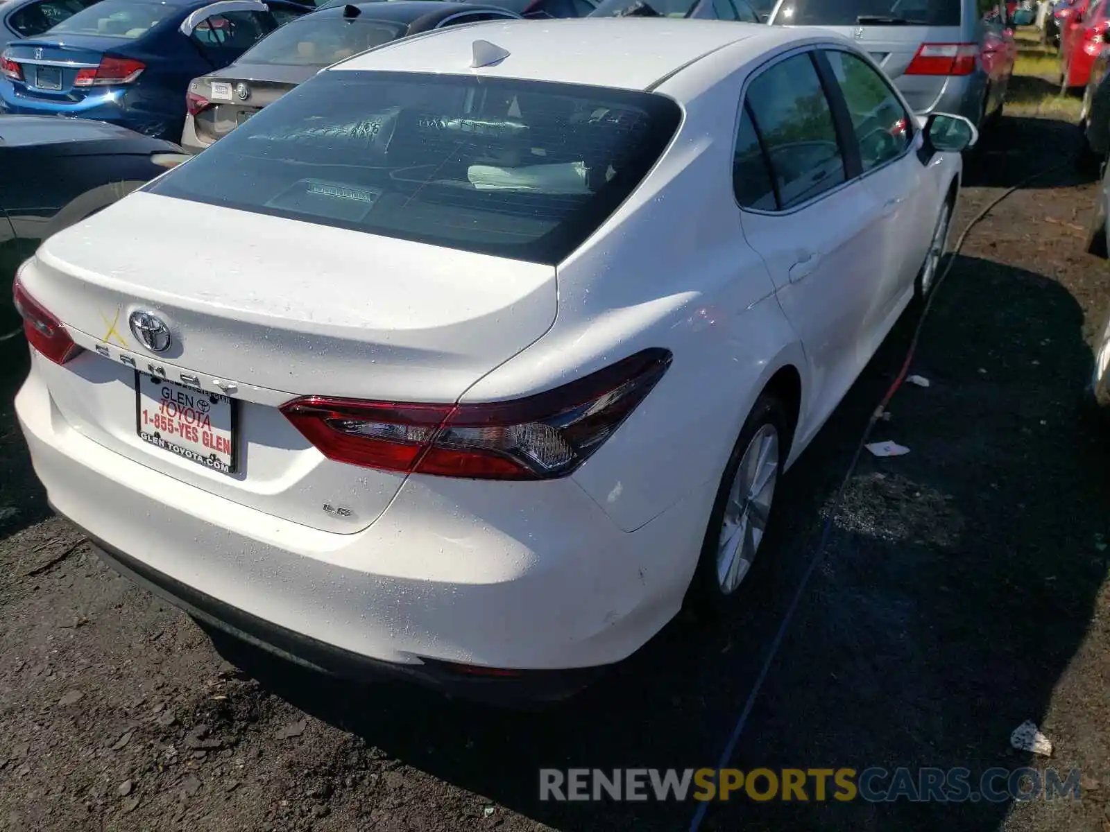 4 Photograph of a damaged car 4T1C11AK3MU555471 TOYOTA CAMRY 2021