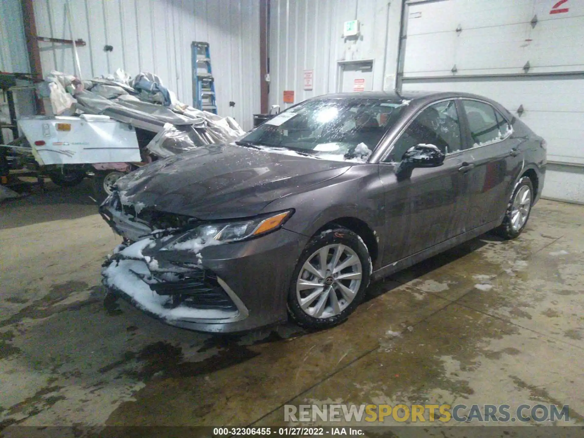 2 Photograph of a damaged car 4T1C11AK3MU585506 TOYOTA CAMRY 2021