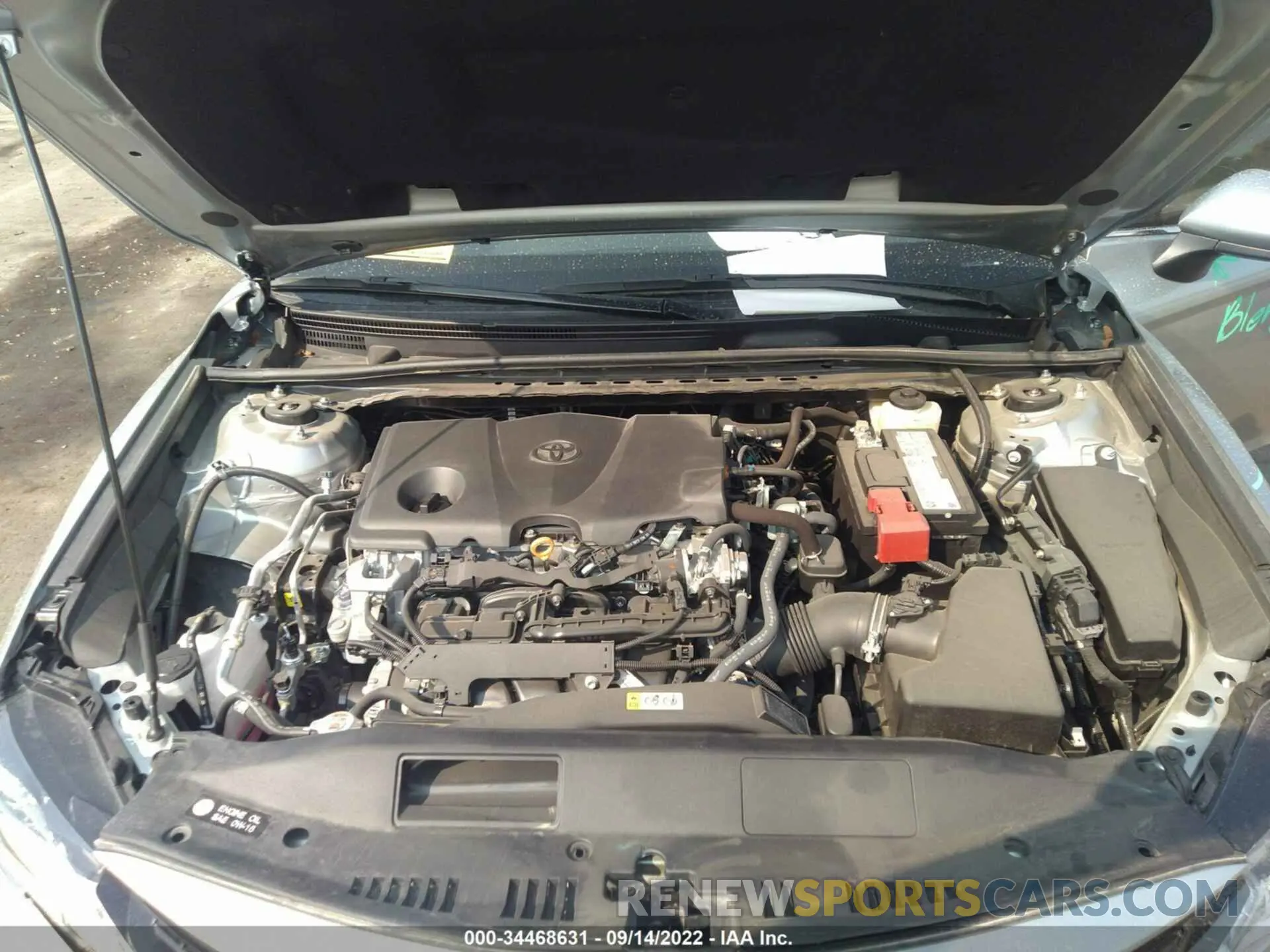 10 Photograph of a damaged car 4T1C11AK3MU593248 TOYOTA CAMRY 2021