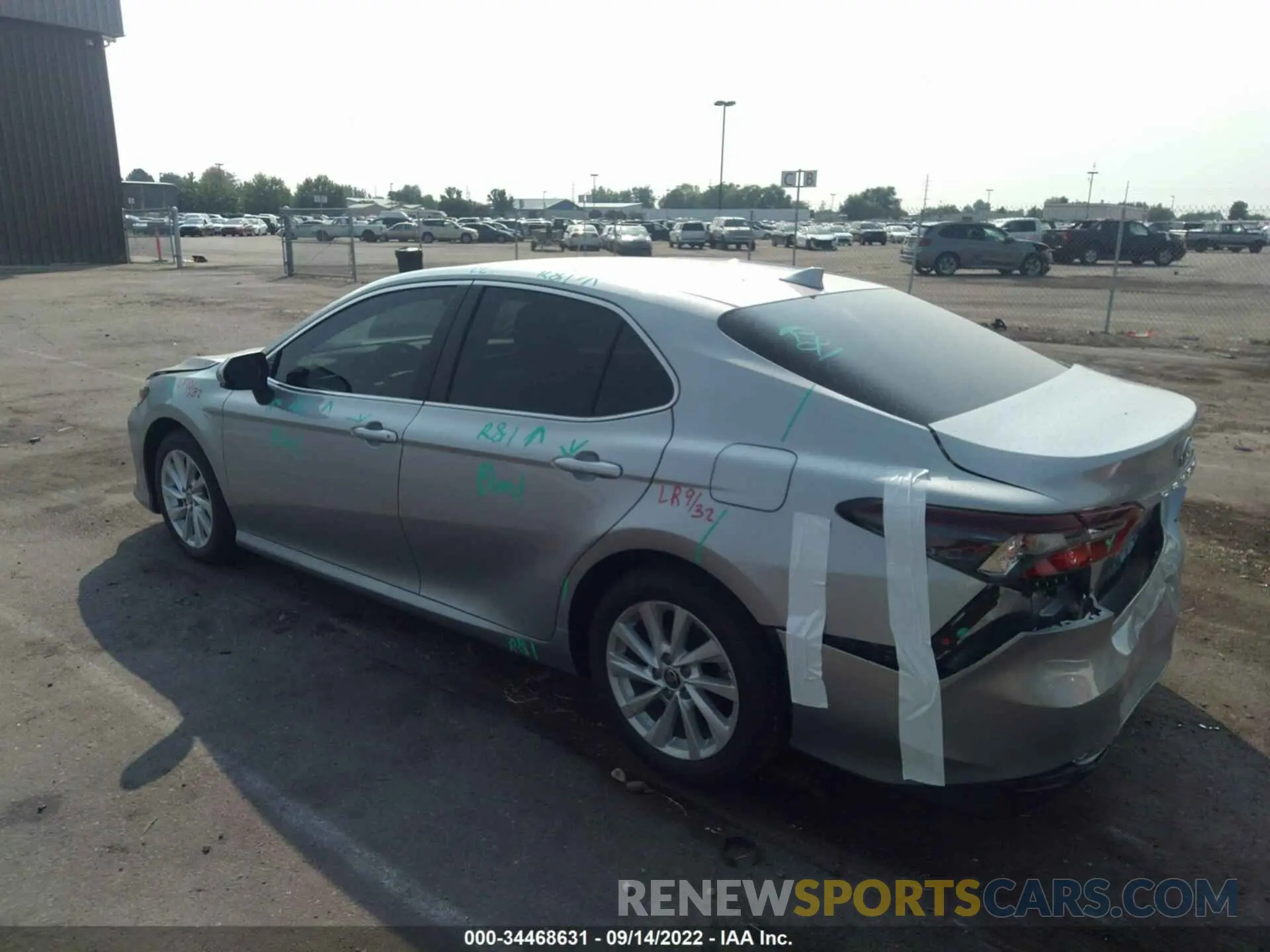 3 Photograph of a damaged car 4T1C11AK3MU593248 TOYOTA CAMRY 2021