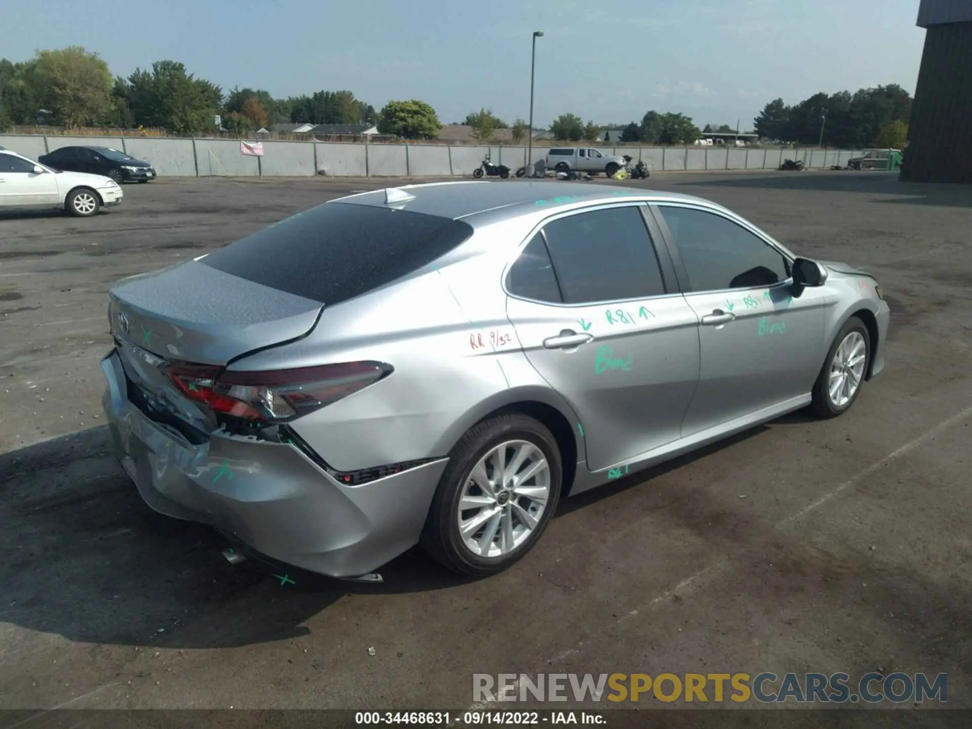 4 Photograph of a damaged car 4T1C11AK3MU593248 TOYOTA CAMRY 2021