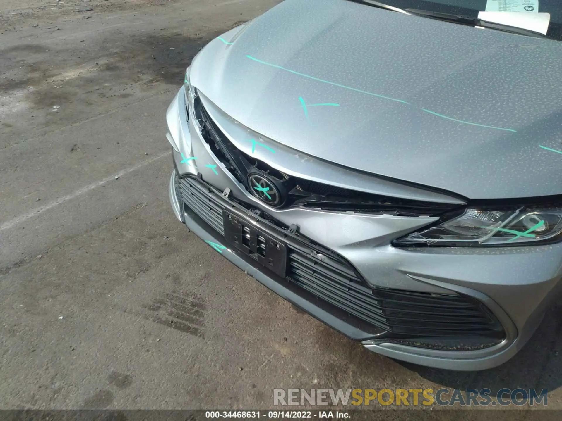 6 Photograph of a damaged car 4T1C11AK3MU593248 TOYOTA CAMRY 2021