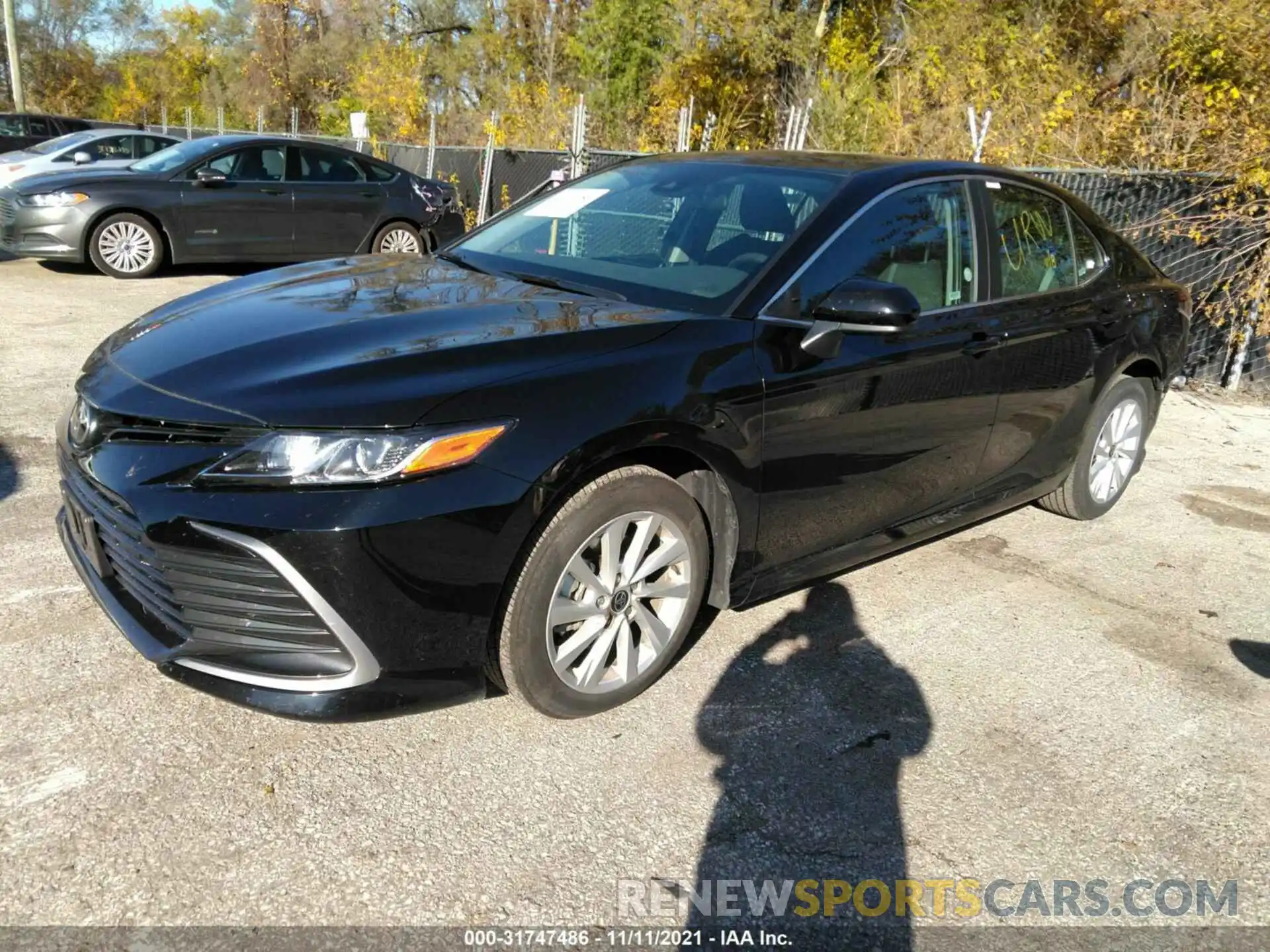 2 Photograph of a damaged car 4T1C11AK3MU593573 TOYOTA CAMRY 2021