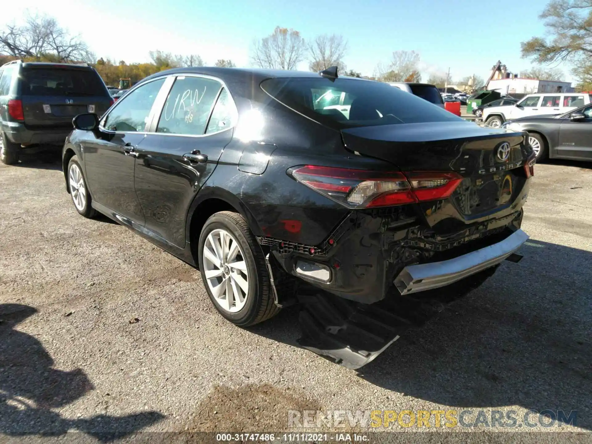 3 Photograph of a damaged car 4T1C11AK3MU593573 TOYOTA CAMRY 2021