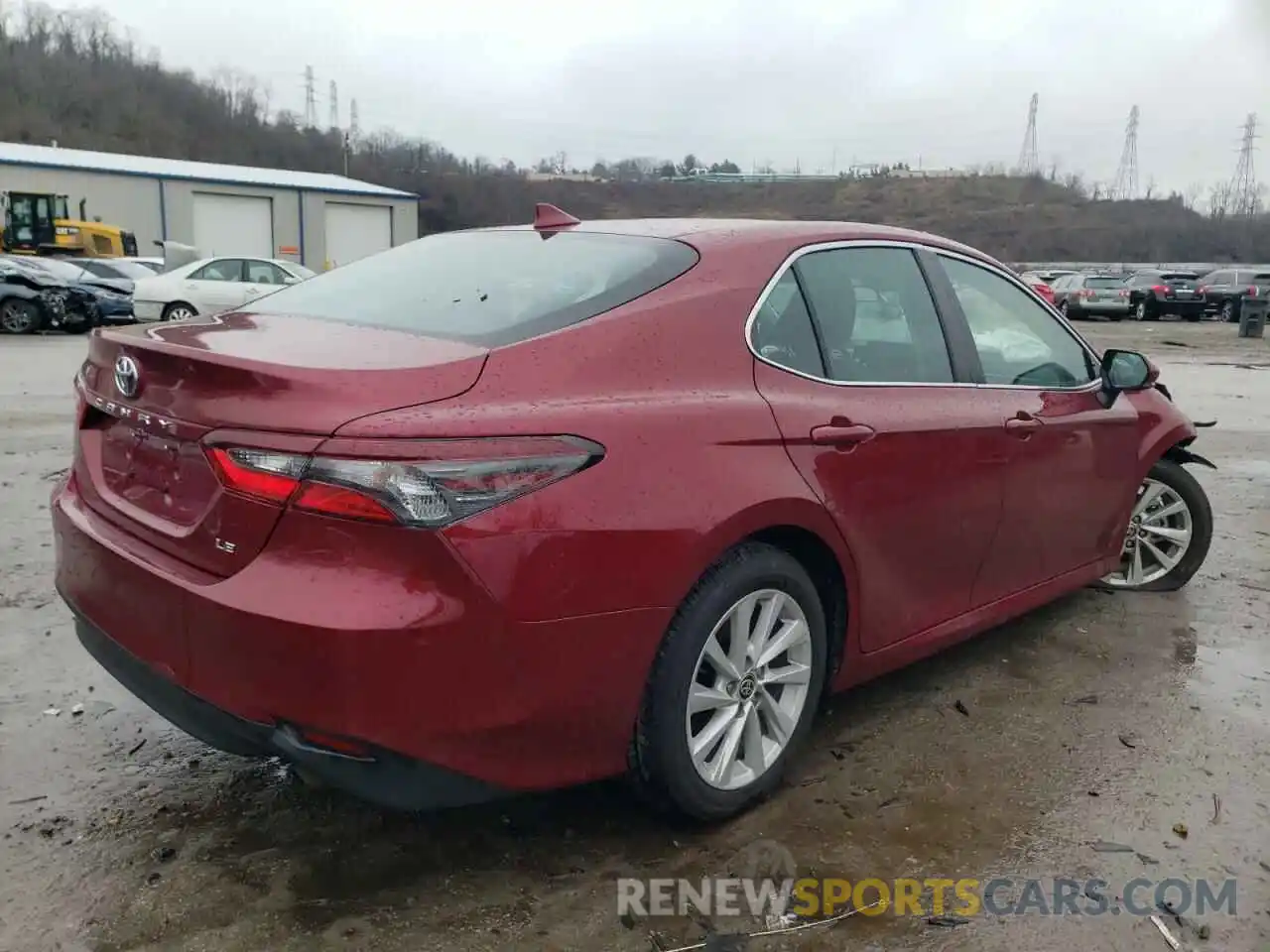 4 Photograph of a damaged car 4T1C11AK3MU601431 TOYOTA CAMRY 2021