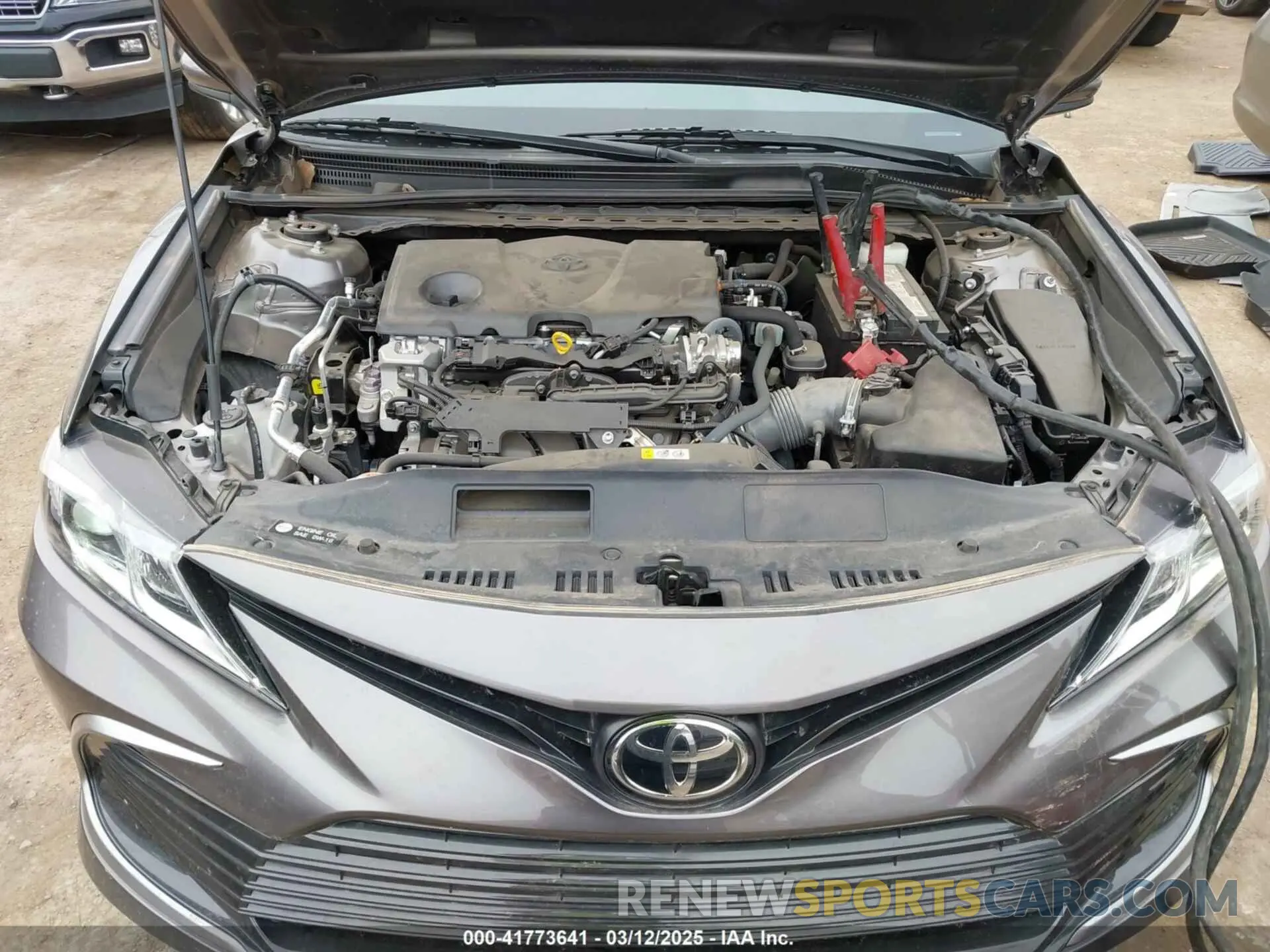 10 Photograph of a damaged car 4T1C11AK3MU614549 TOYOTA CAMRY 2021