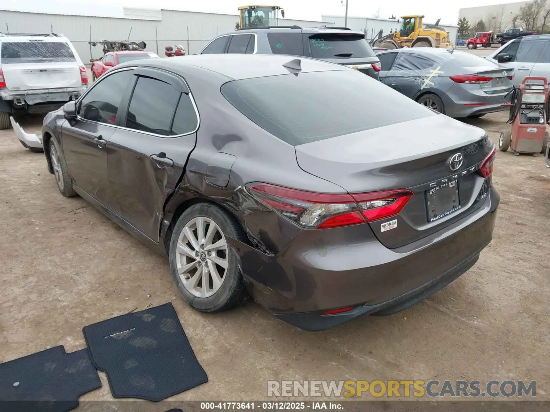 3 Photograph of a damaged car 4T1C11AK3MU614549 TOYOTA CAMRY 2021