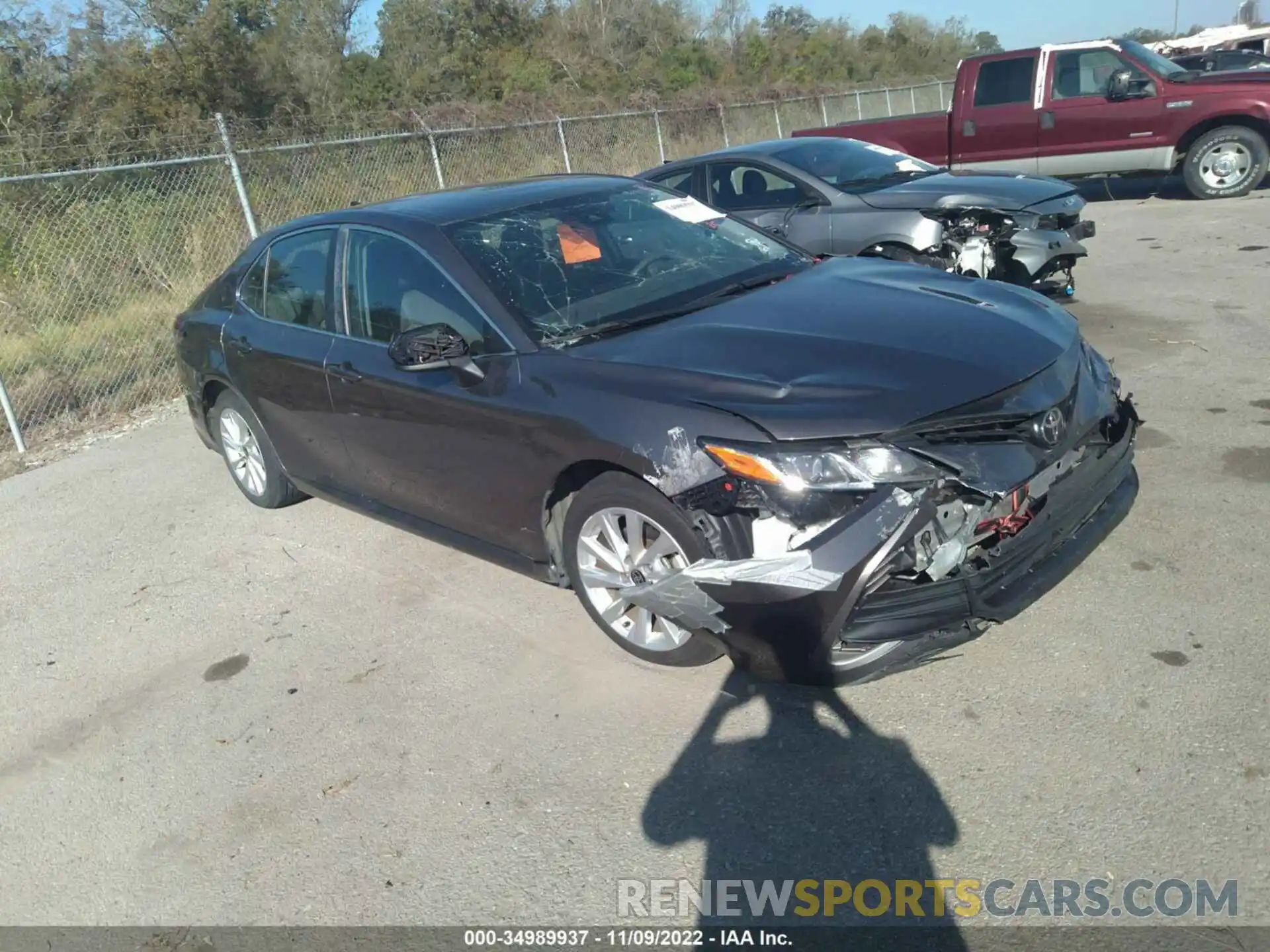 1 Photograph of a damaged car 4T1C11AK4MU443584 TOYOTA CAMRY 2021