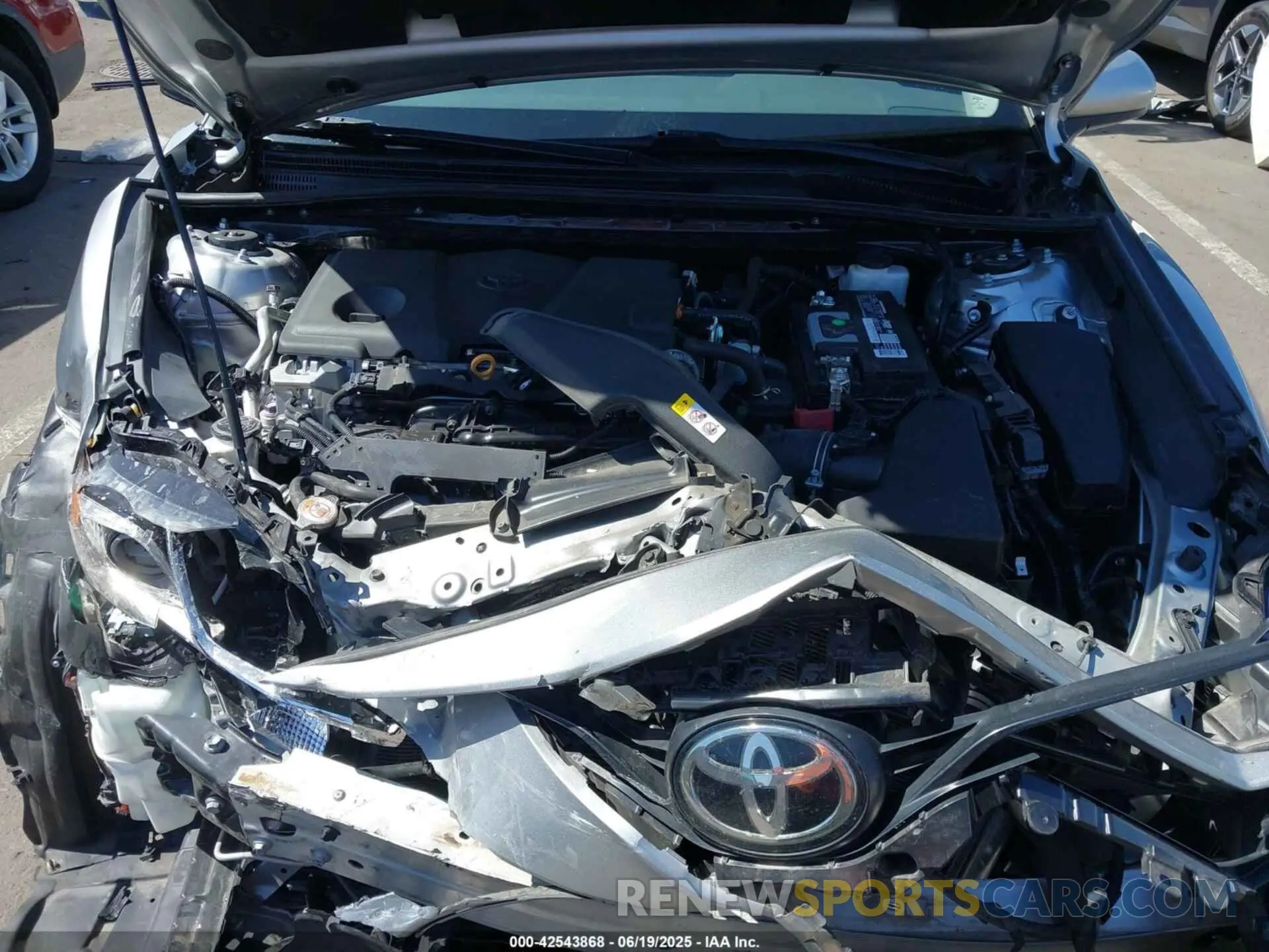 10 Photograph of a damaged car 4T1C11AK4MU450020 TOYOTA CAMRY 2021