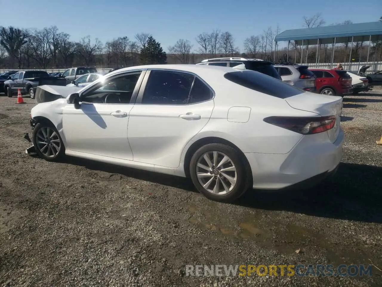 2 Photograph of a damaged car 4T1C11AK4MU463561 TOYOTA CAMRY 2021