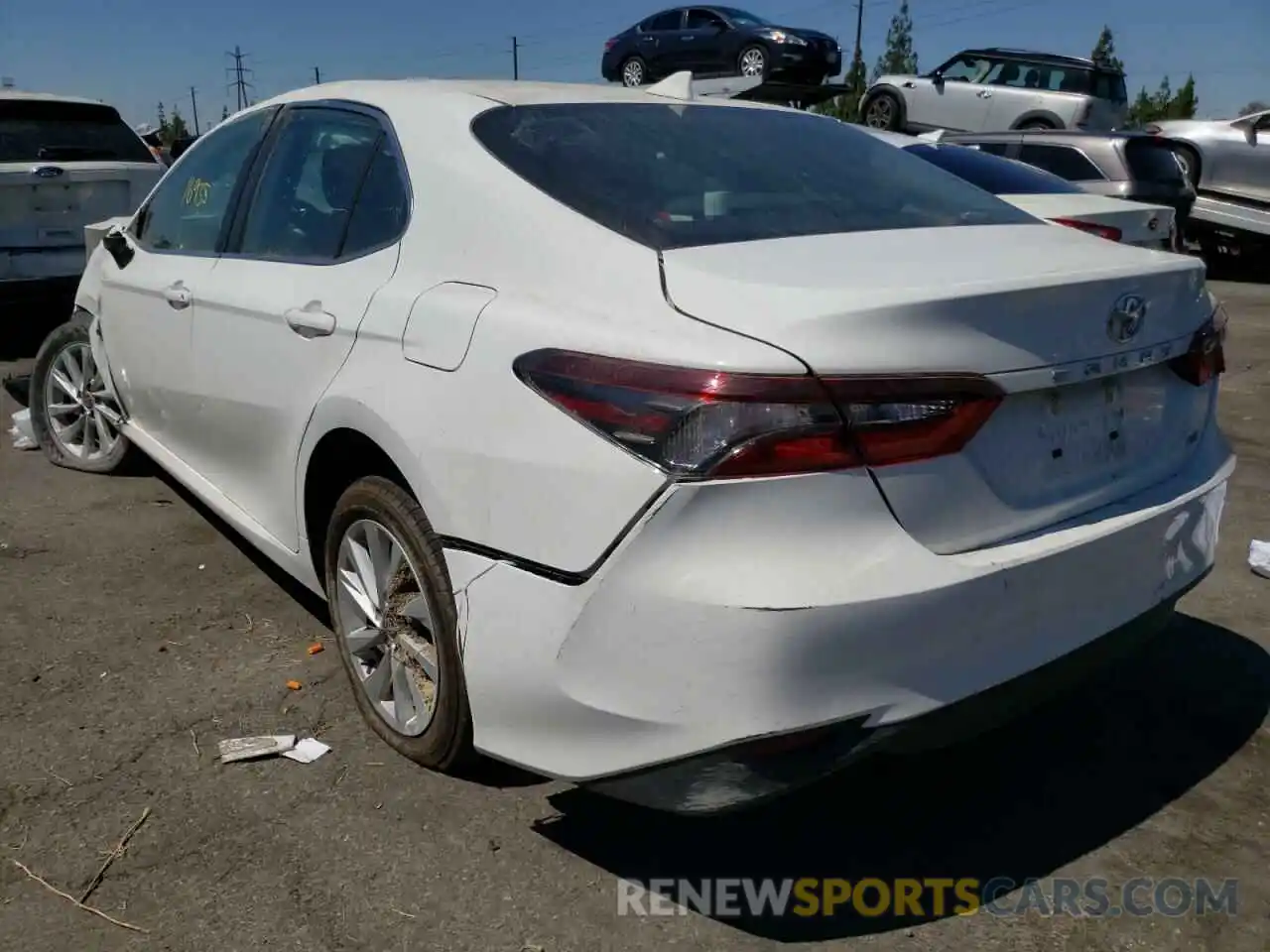 3 Photograph of a damaged car 4T1C11AK4MU468839 TOYOTA CAMRY 2021