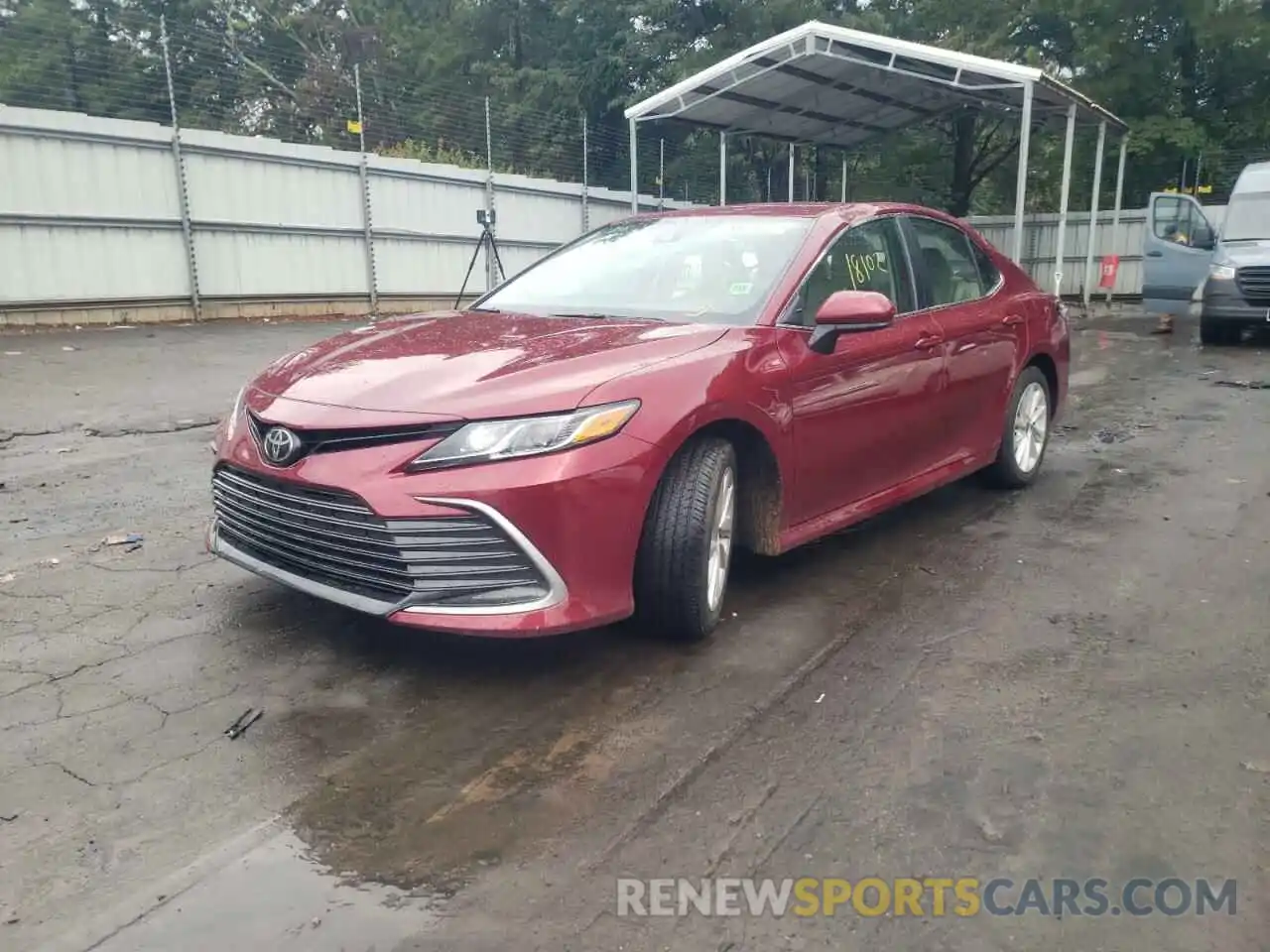 2 Photograph of a damaged car 4T1C11AK4MU472082 TOYOTA CAMRY 2021