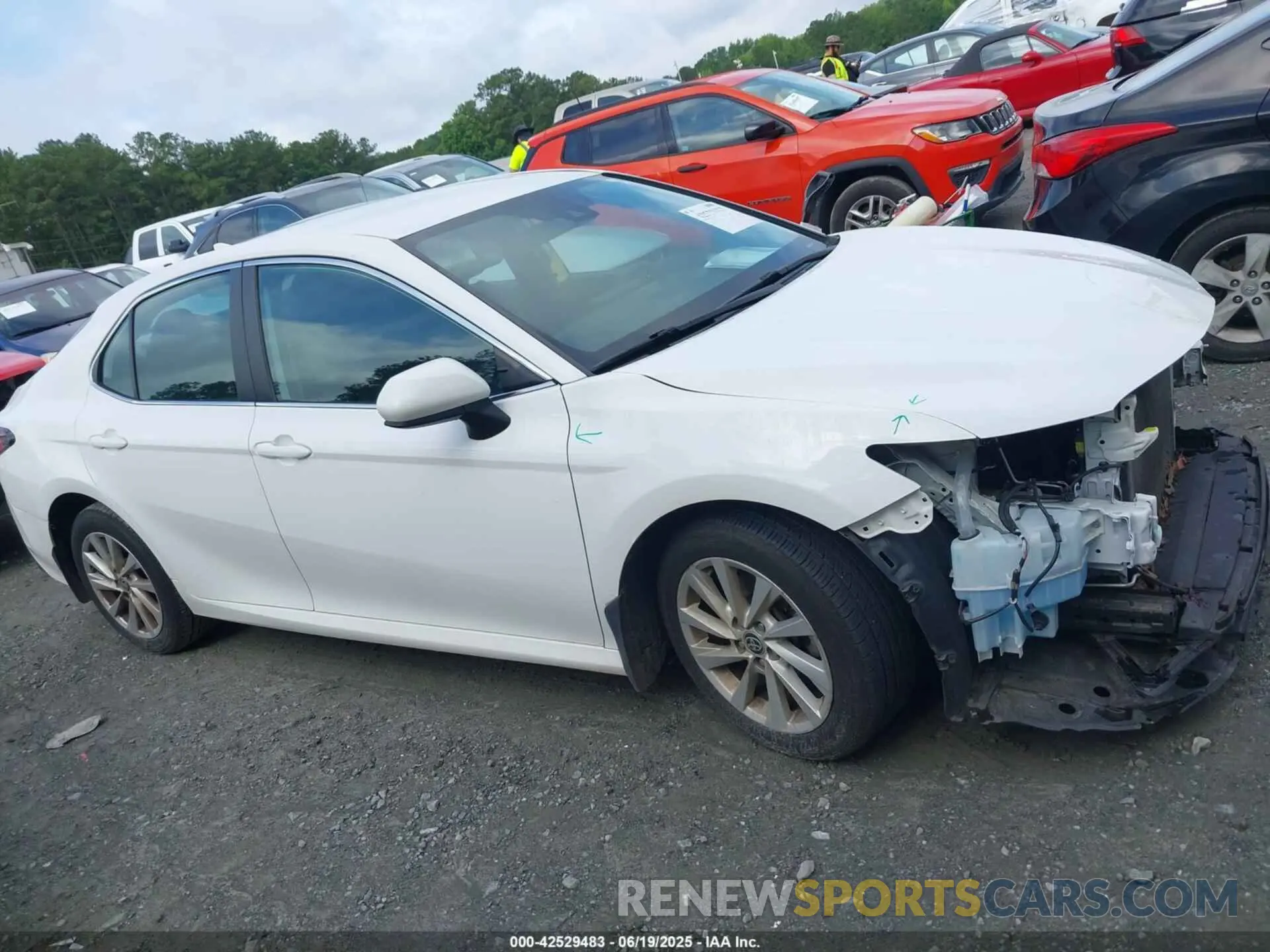 13 Photograph of a damaged car 4T1C11AK4MU516713 TOYOTA CAMRY 2021