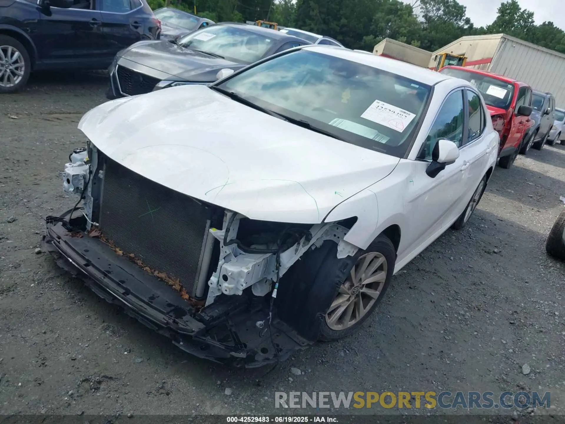 2 Photograph of a damaged car 4T1C11AK4MU516713 TOYOTA CAMRY 2021