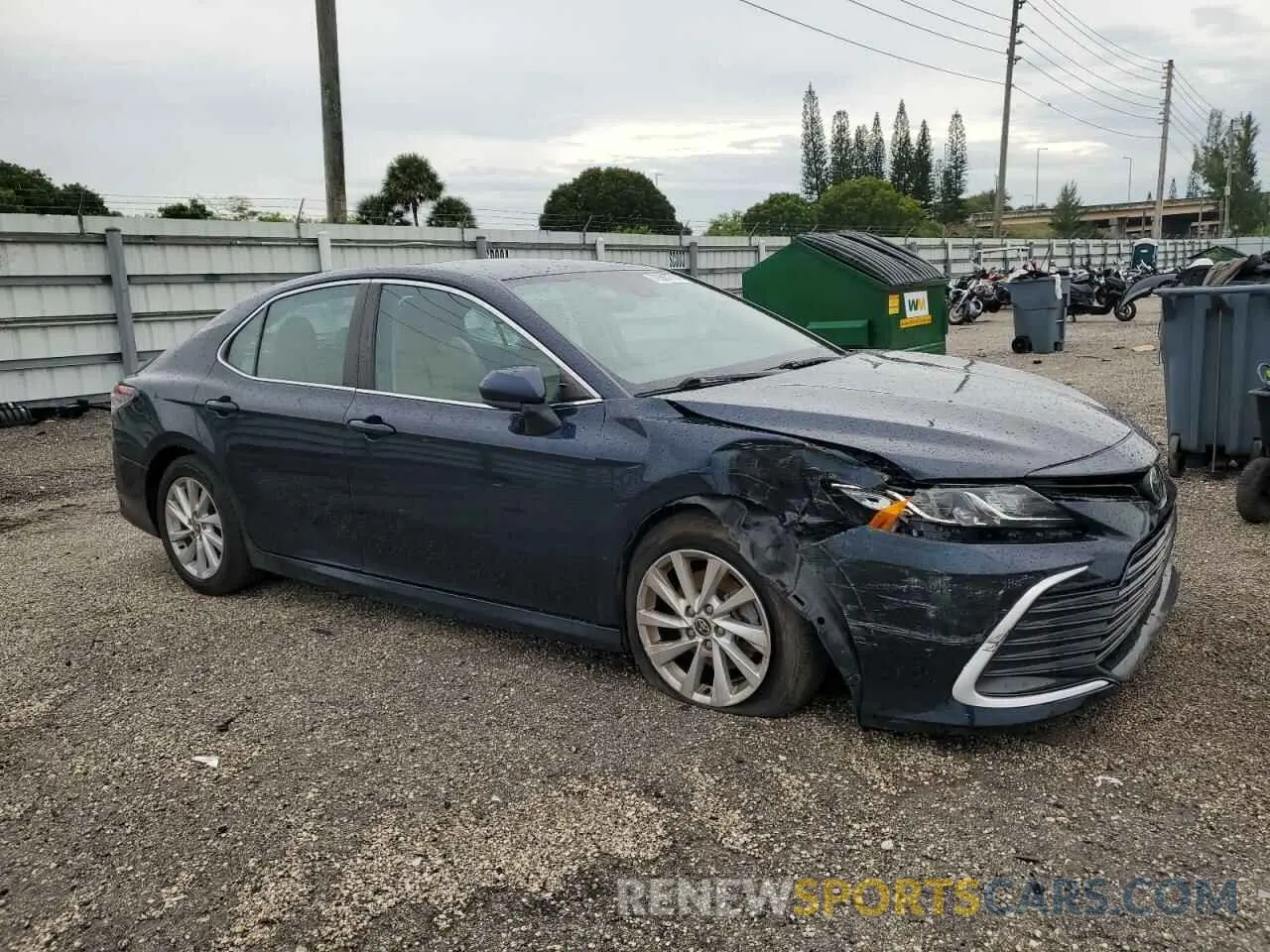 4 Photograph of a damaged car 4T1C11AK4MU535844 TOYOTA CAMRY 2021