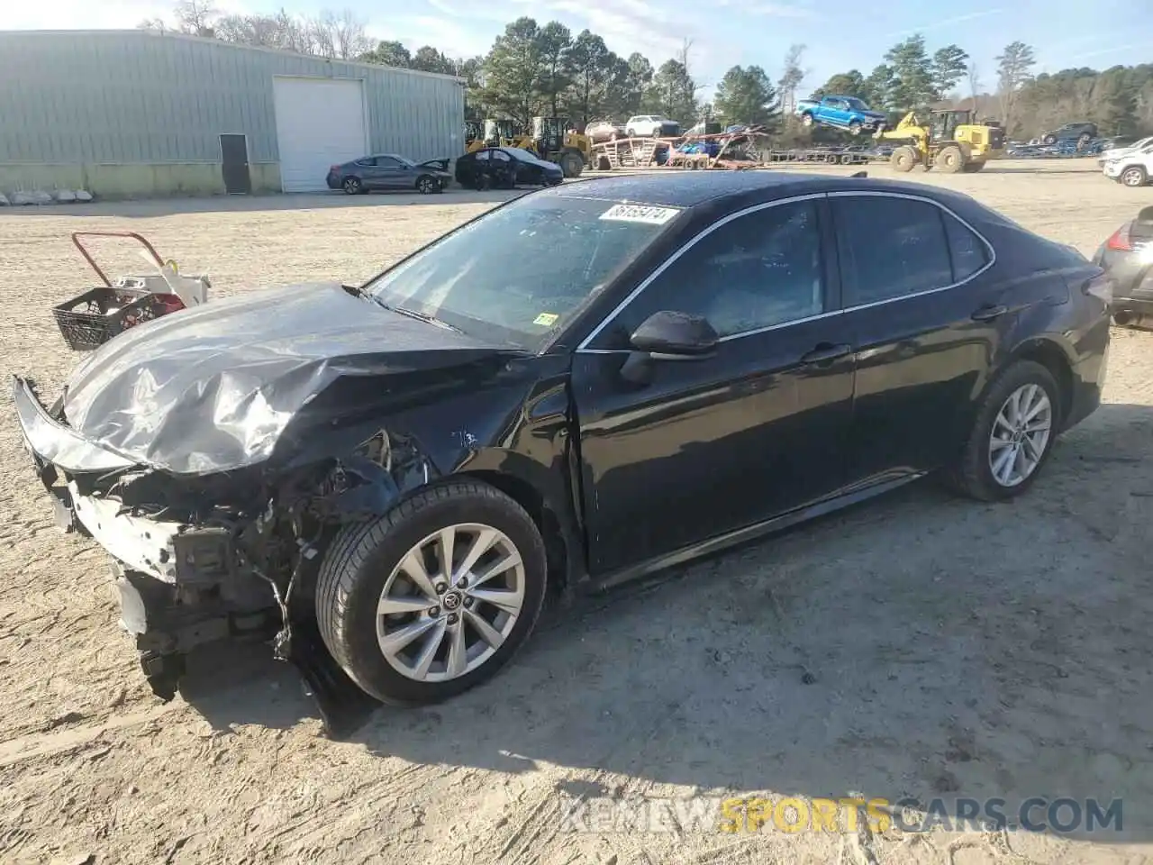 1 Photograph of a damaged car 4T1C11AK4MU540848 TOYOTA CAMRY 2021