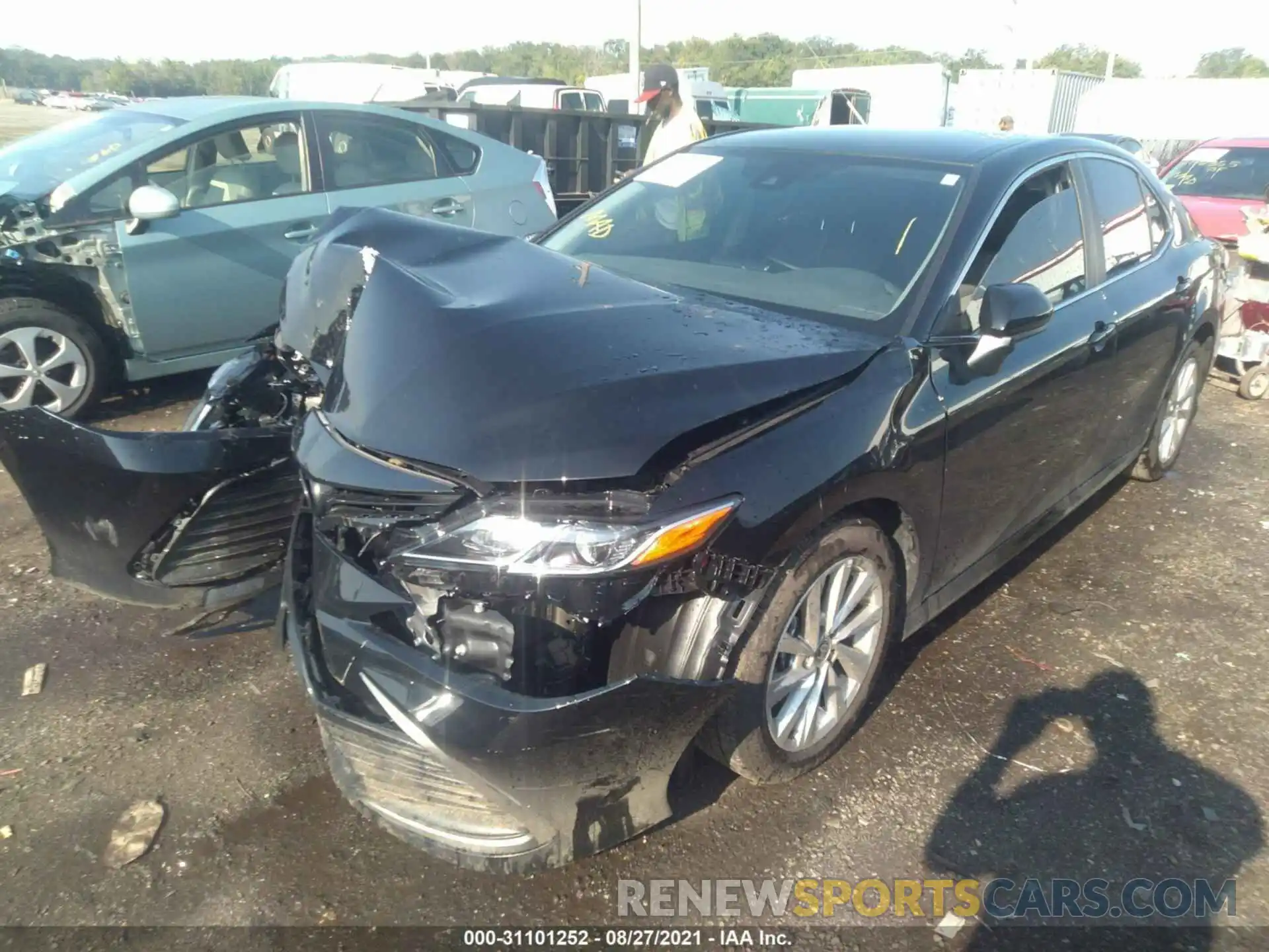 2 Photograph of a damaged car 4T1C11AK4MU553597 TOYOTA CAMRY 2021