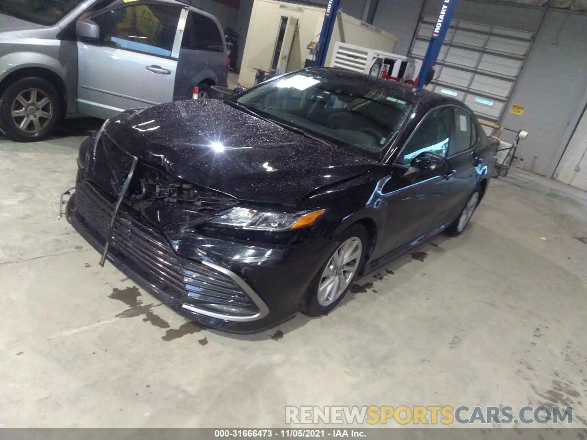 2 Photograph of a damaged car 4T1C11AK4MU555088 TOYOTA CAMRY 2021