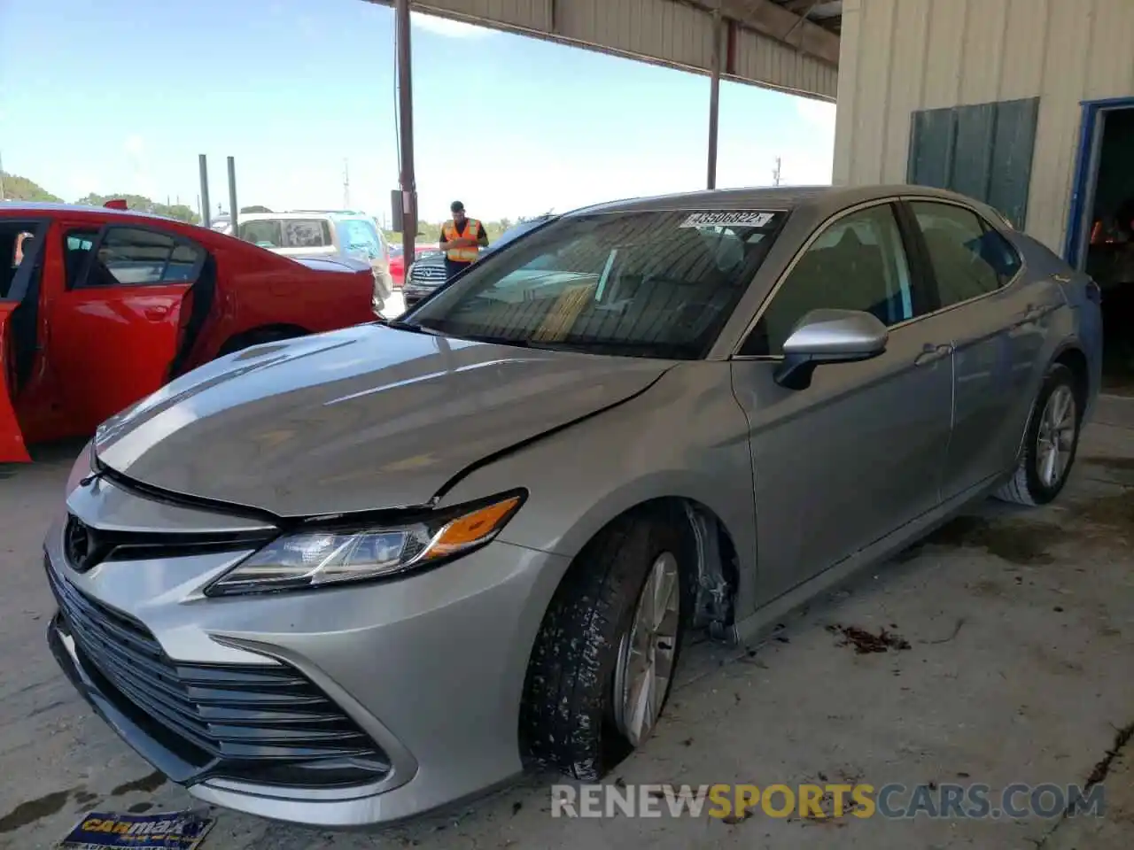 2 Photograph of a damaged car 4T1C11AK4MU569962 TOYOTA CAMRY 2021