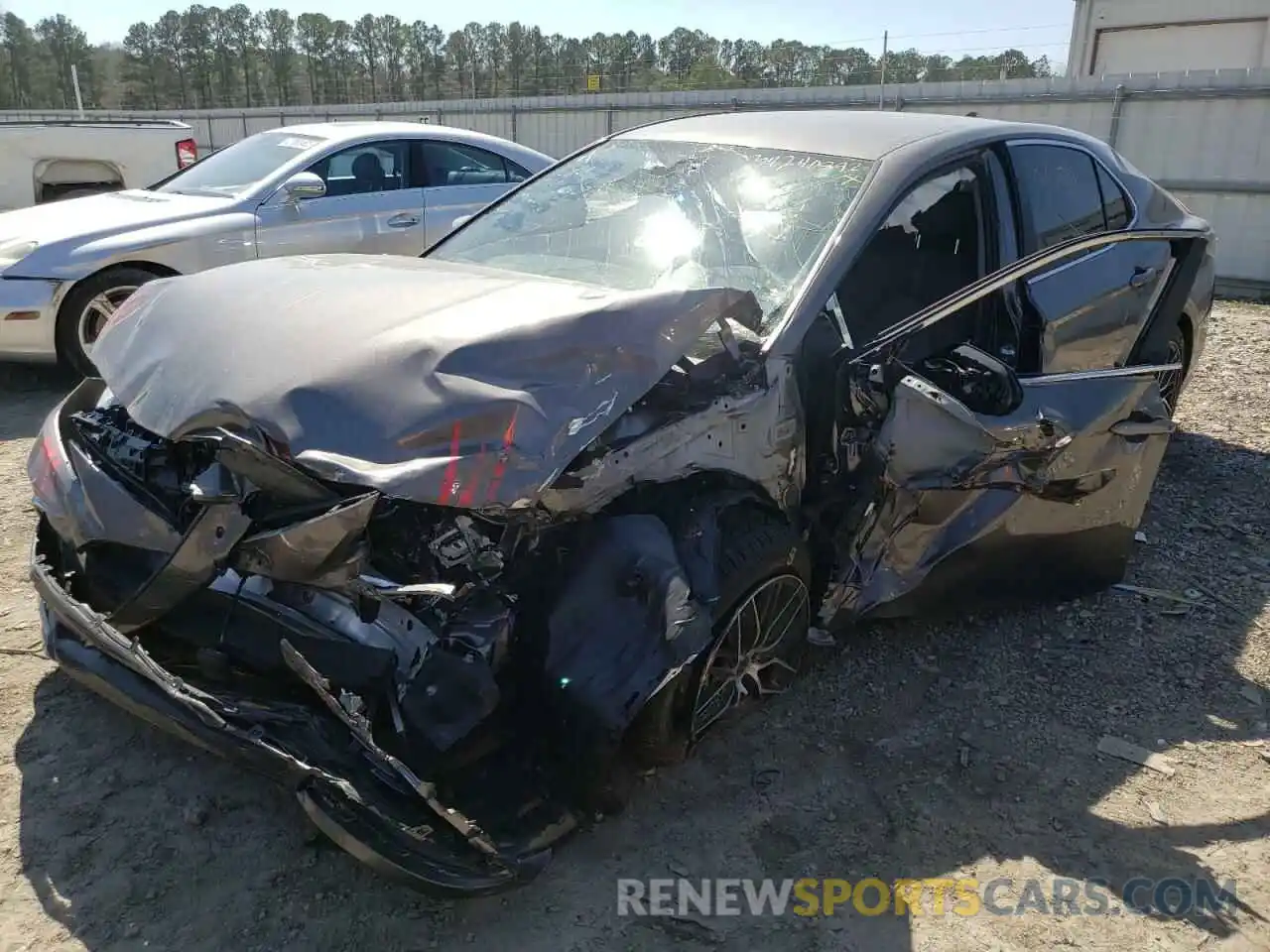 2 Photograph of a damaged car 4T1C11AK4MU575602 TOYOTA CAMRY 2021