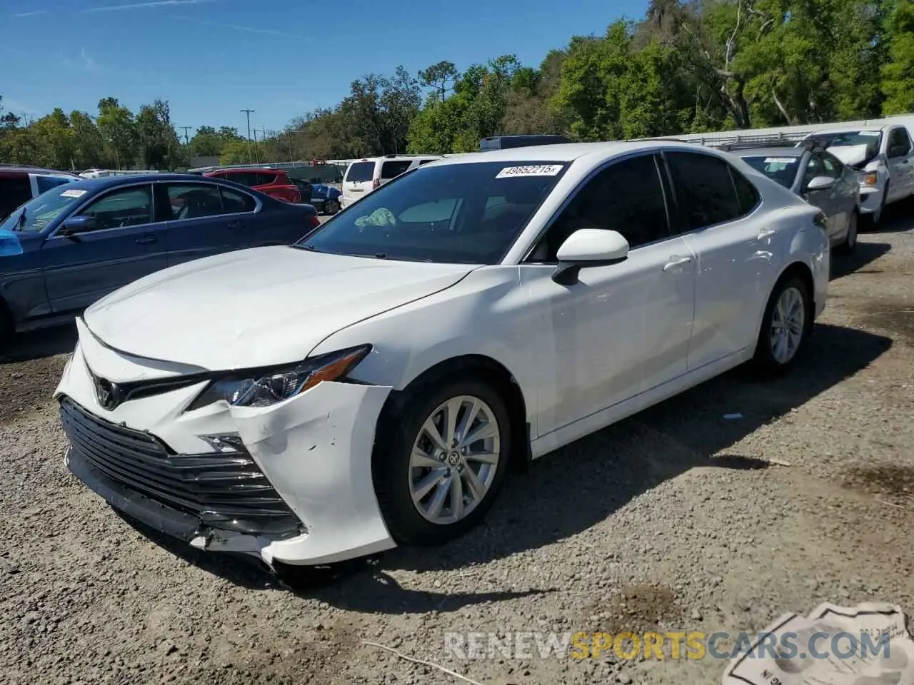 1 Photograph of a damaged car 4T1C11AK4MU581755 TOYOTA CAMRY 2021