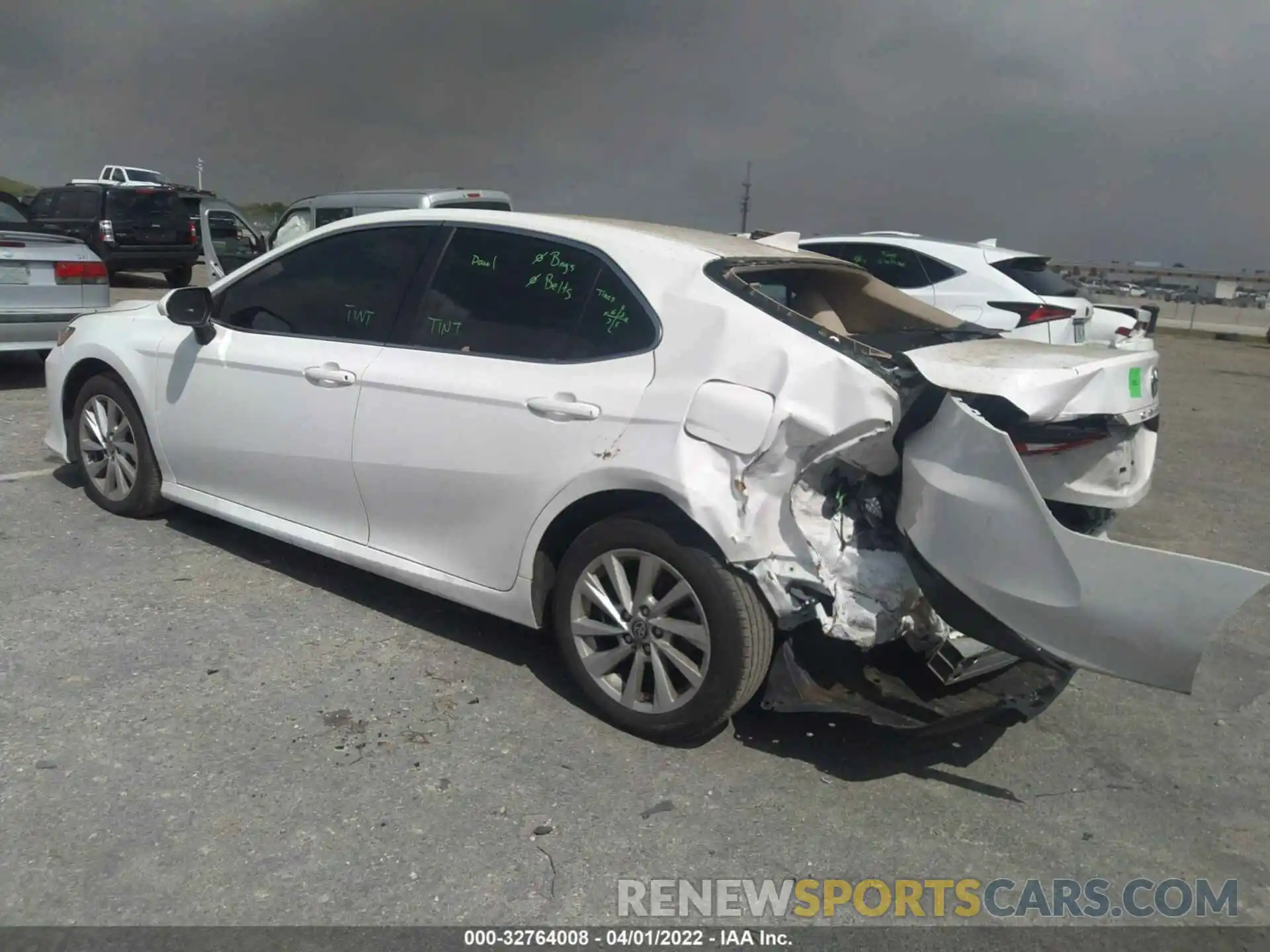 3 Photograph of a damaged car 4T1C11AK4MU586034 TOYOTA CAMRY 2021