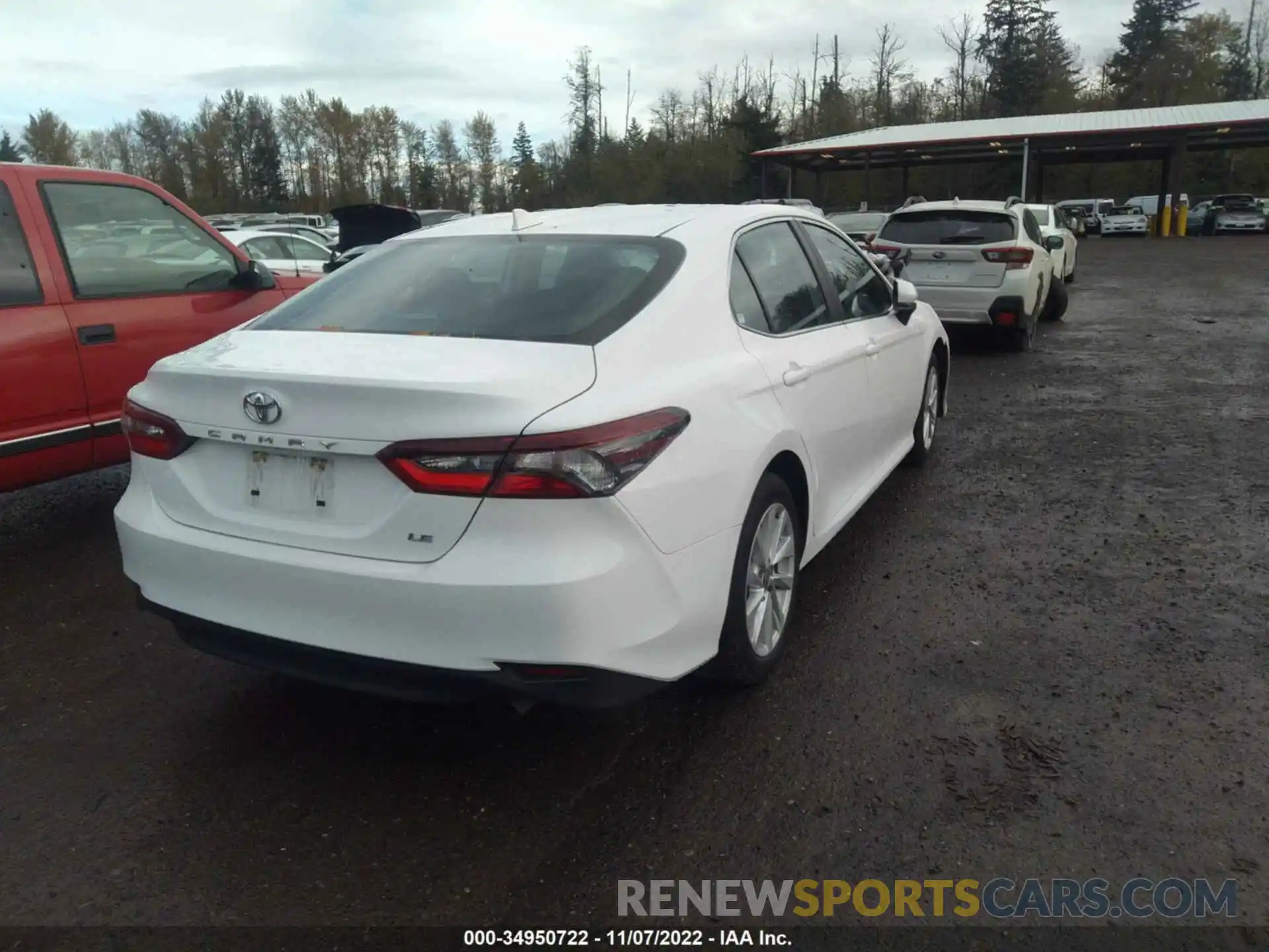 4 Photograph of a damaged car 4T1C11AK4MU601213 TOYOTA CAMRY 2021