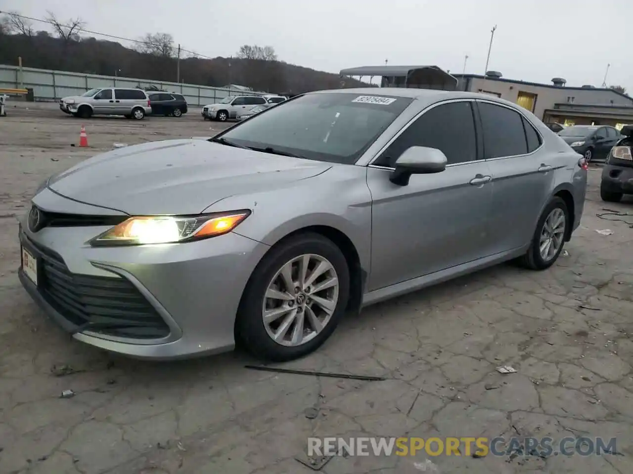 1 Photograph of a damaged car 4T1C11AK4MU614849 TOYOTA CAMRY 2021