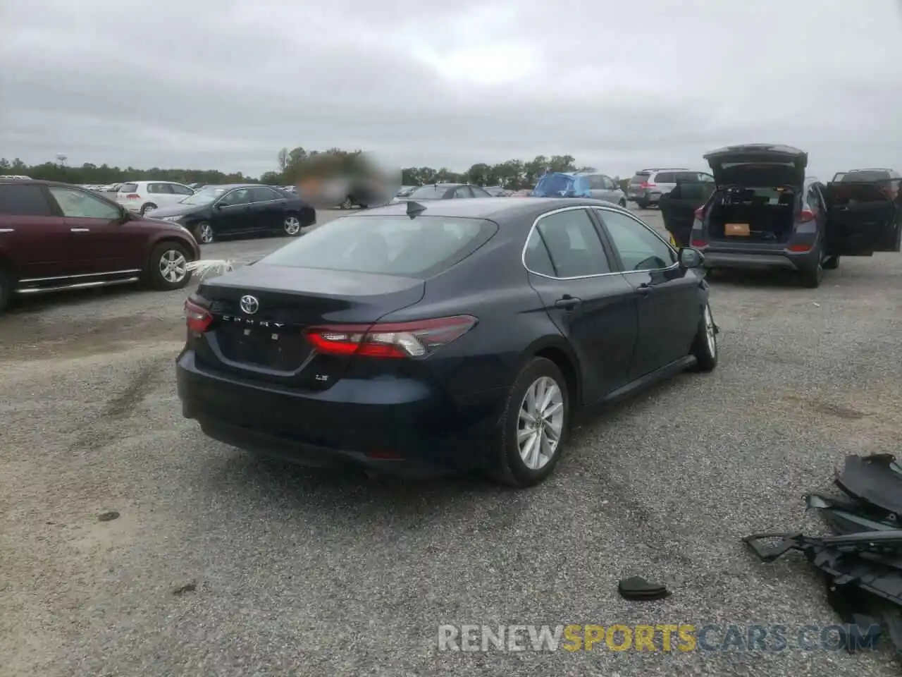 4 Photograph of a damaged car 4T1C11AK5MU422405 TOYOTA CAMRY 2021