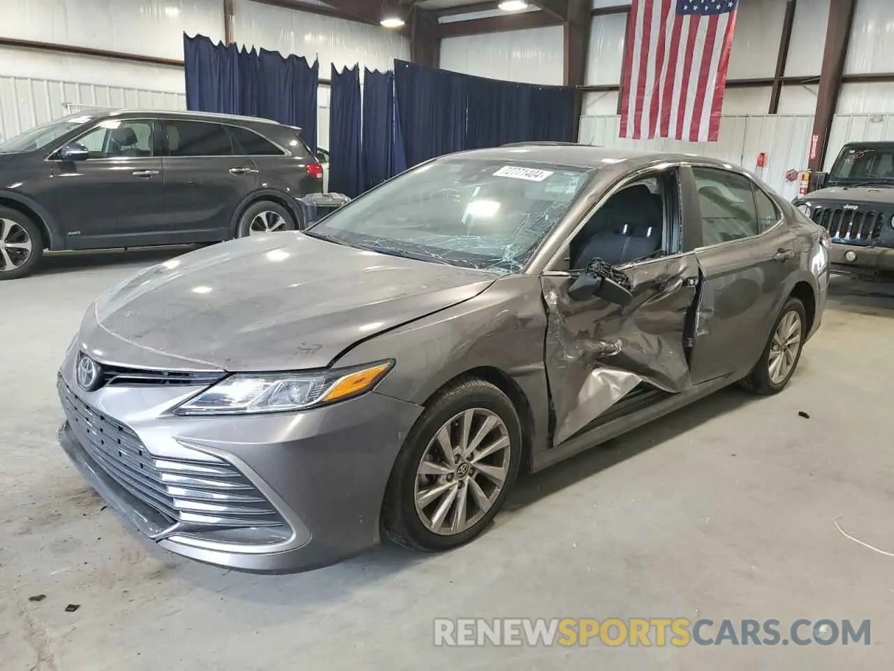 1 Photograph of a damaged car 4T1C11AK5MU442203 TOYOTA CAMRY 2021