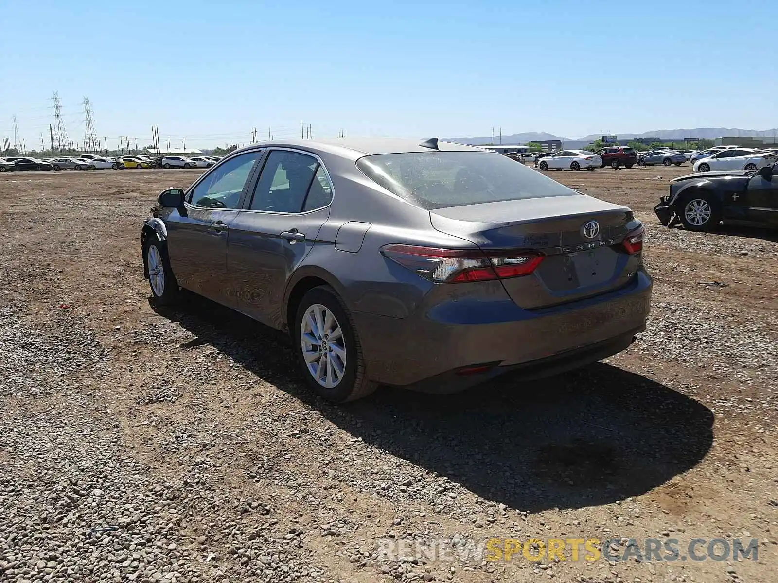 3 Photograph of a damaged car 4T1C11AK5MU452004 TOYOTA CAMRY 2021