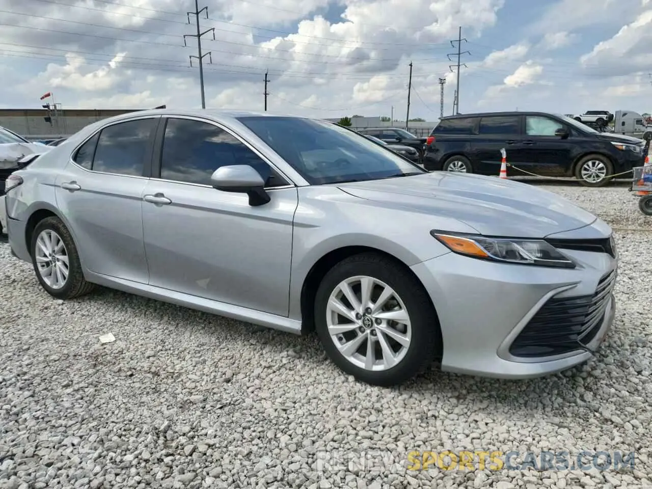 4 Photograph of a damaged car 4T1C11AK5MU457977 TOYOTA CAMRY 2021