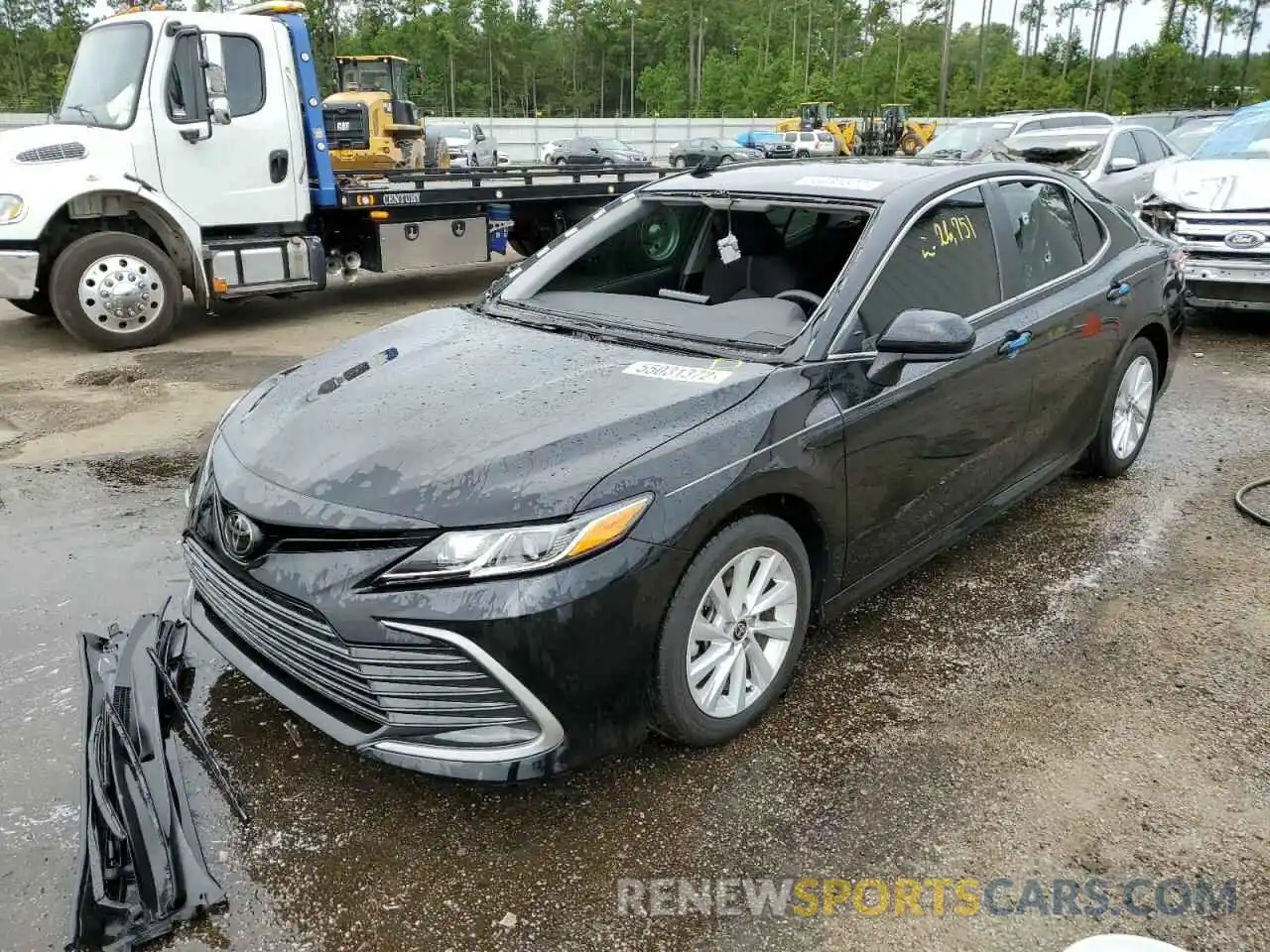 2 Photograph of a damaged car 4T1C11AK5MU461141 TOYOTA CAMRY 2021