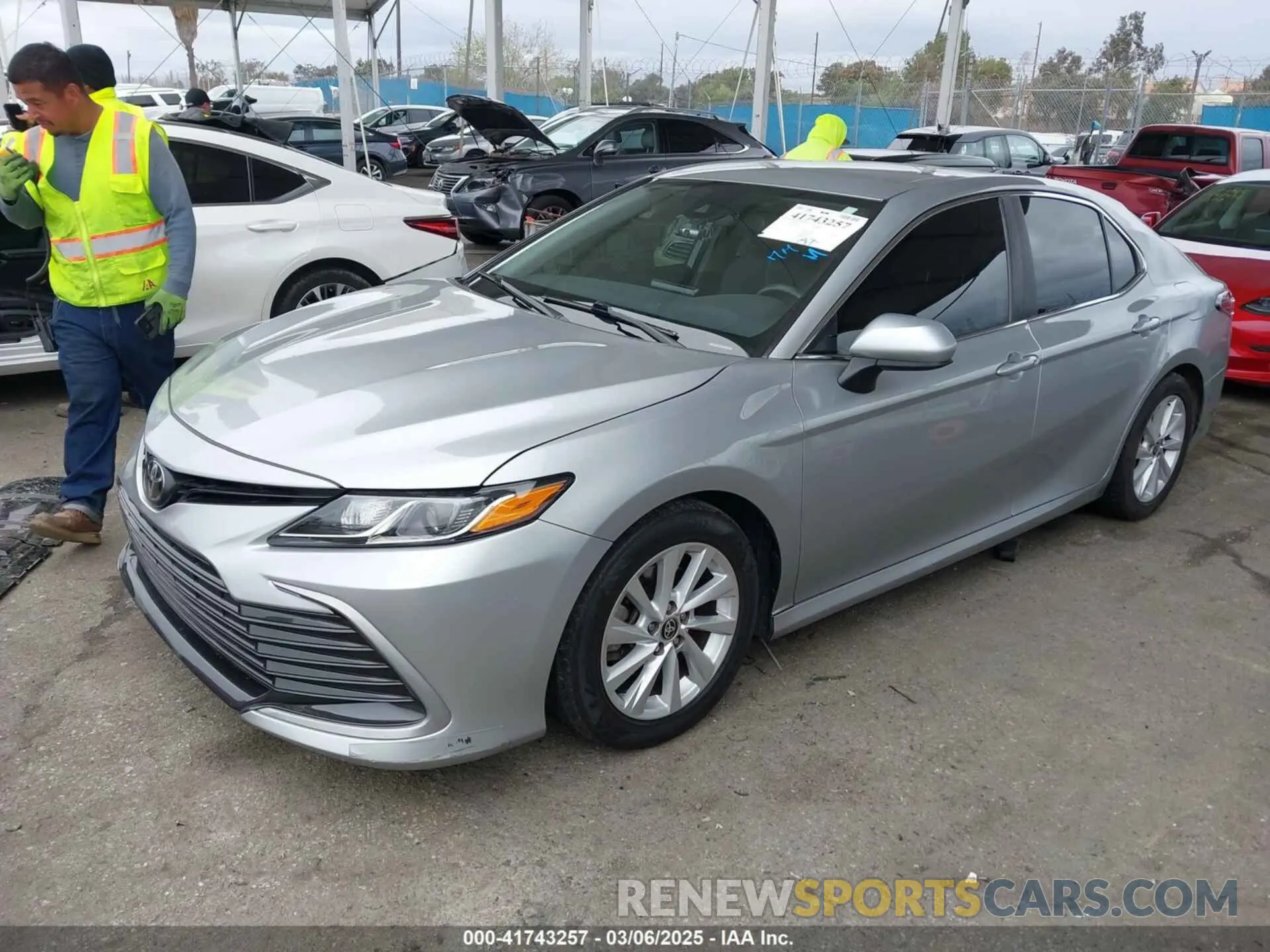 2 Photograph of a damaged car 4T1C11AK5MU464010 TOYOTA CAMRY 2021