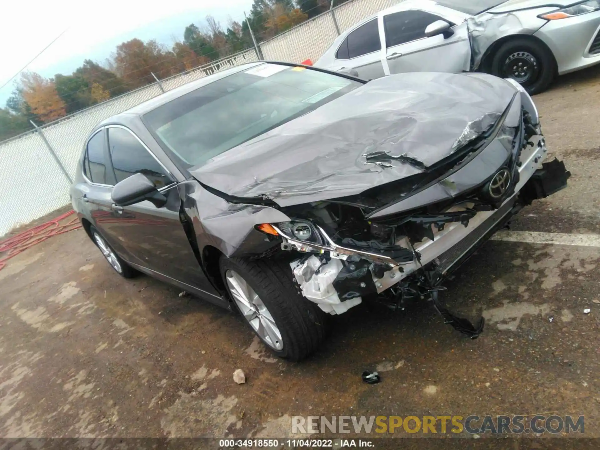 1 Photograph of a damaged car 4T1C11AK5MU466727 TOYOTA CAMRY 2021