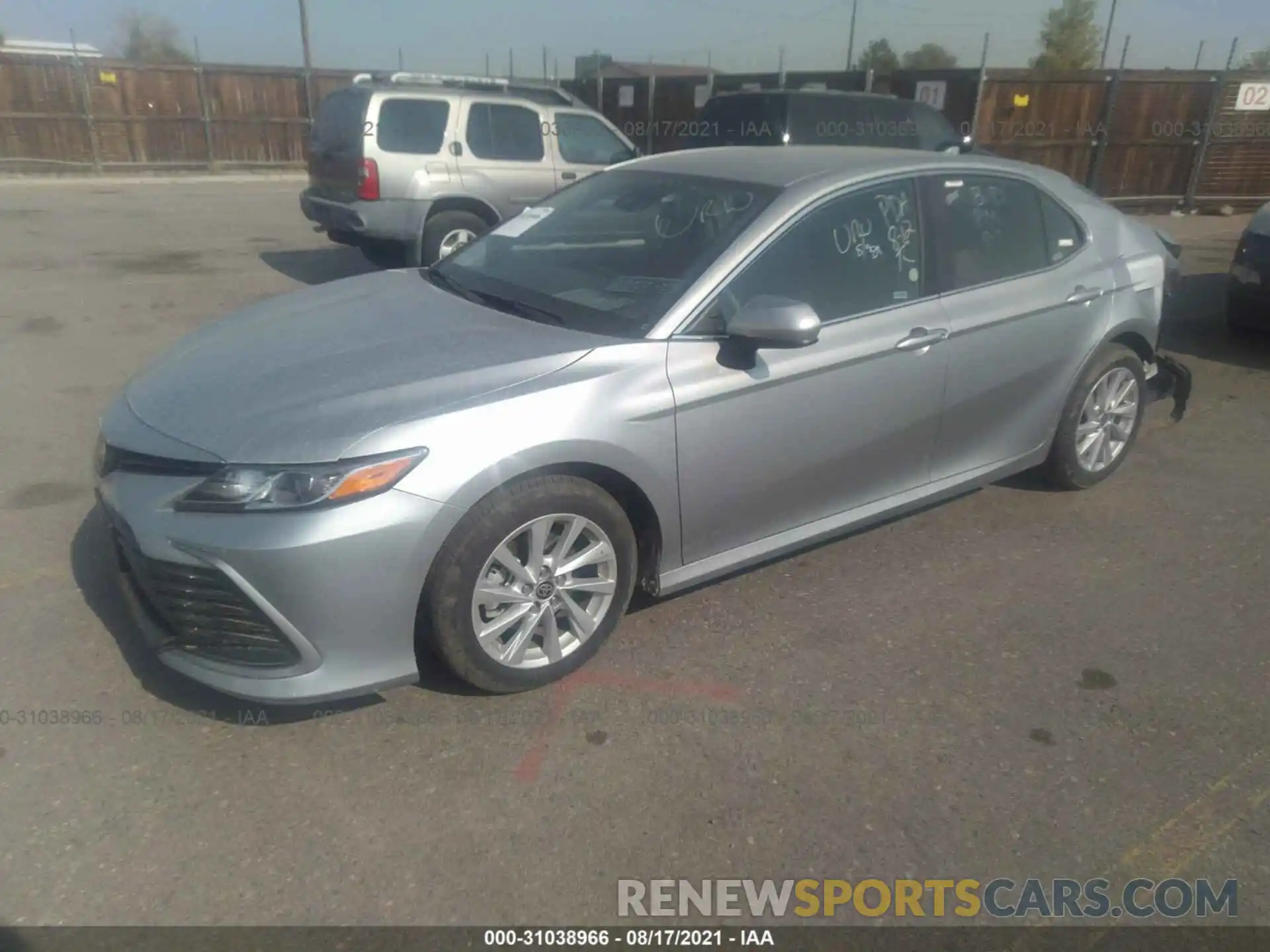 2 Photograph of a damaged car 4T1C11AK5MU467036 TOYOTA CAMRY 2021