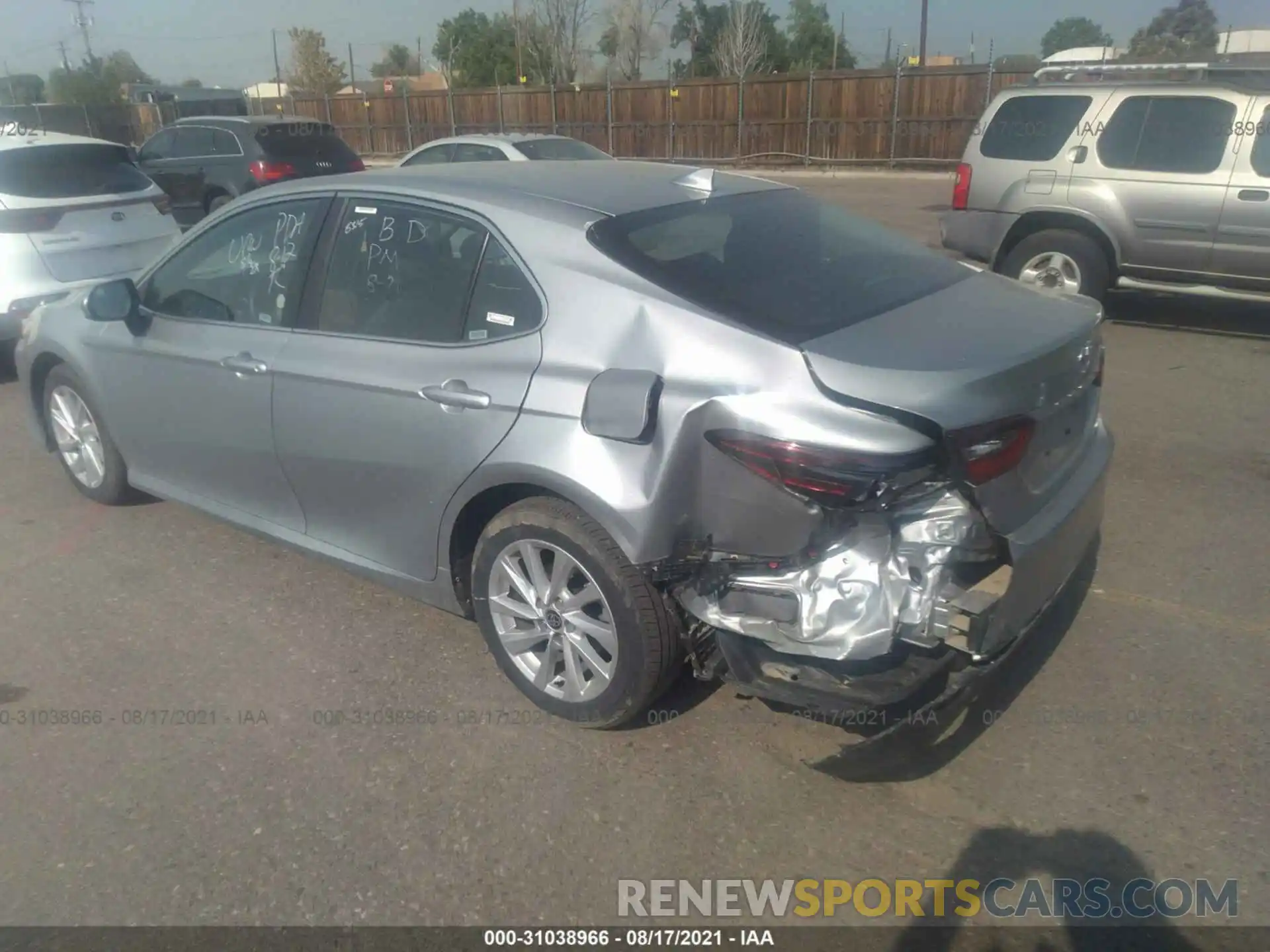 3 Photograph of a damaged car 4T1C11AK5MU467036 TOYOTA CAMRY 2021