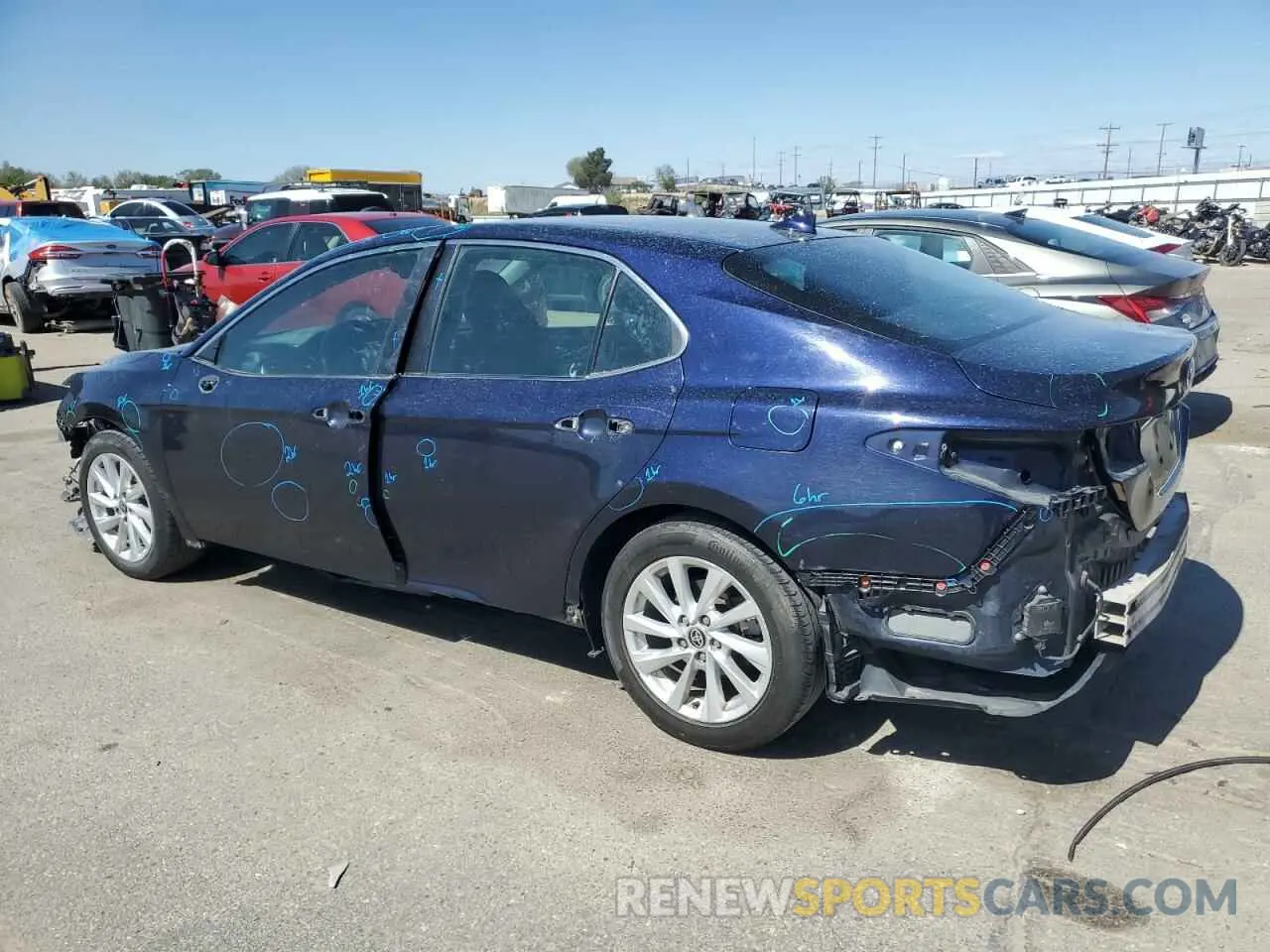 2 Photograph of a damaged car 4T1C11AK5MU536419 TOYOTA CAMRY 2021